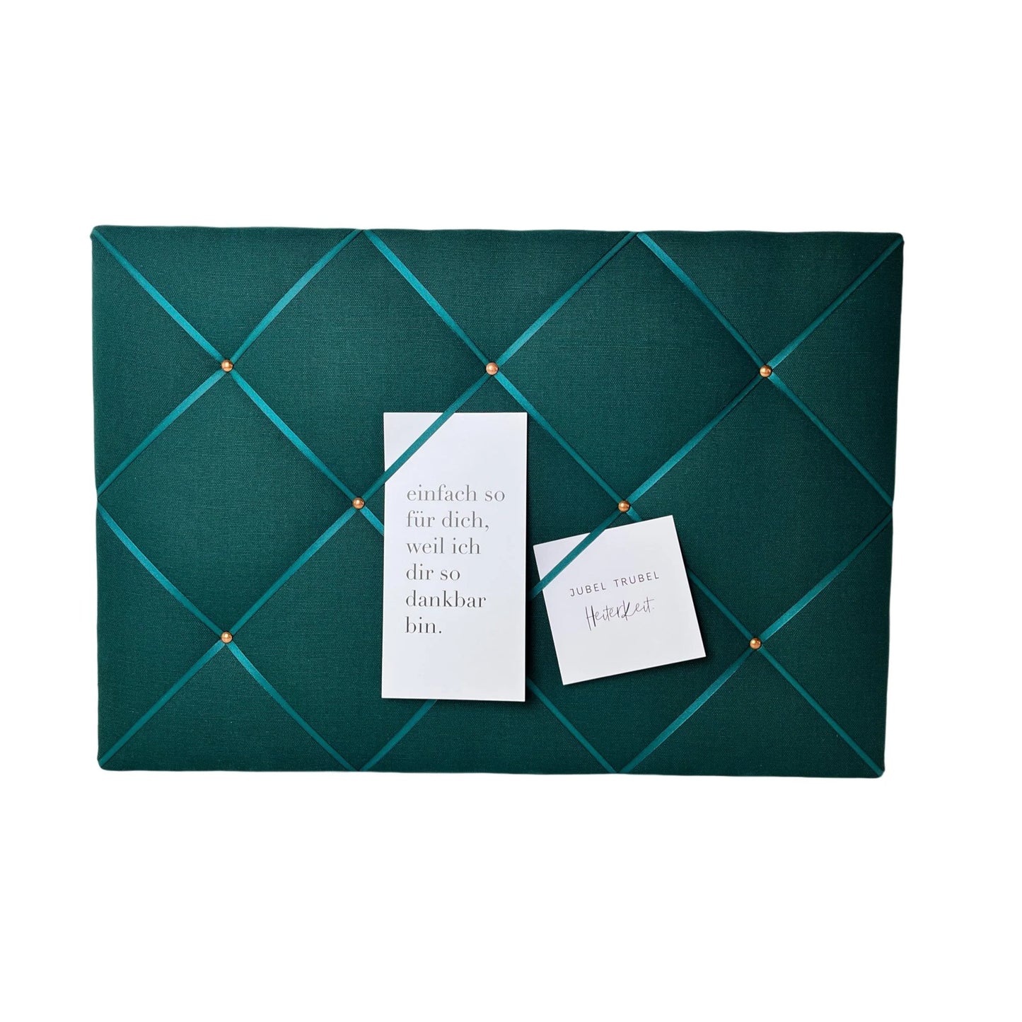 Memoboard petrol Wunschgröße