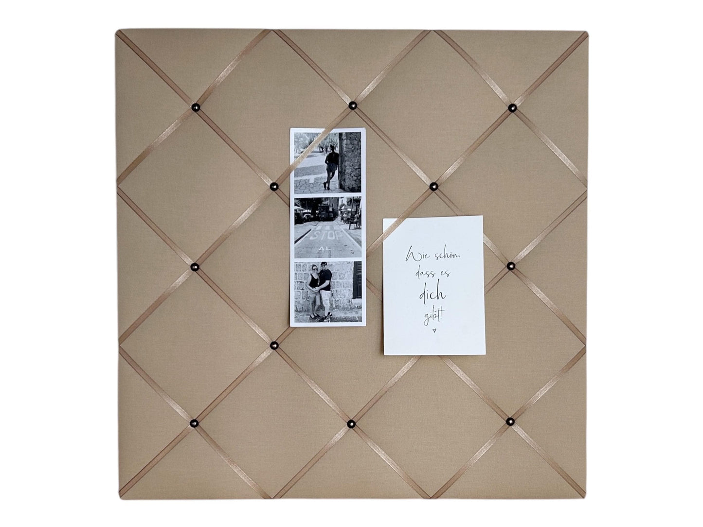 Memoboard sand Wunschgröße