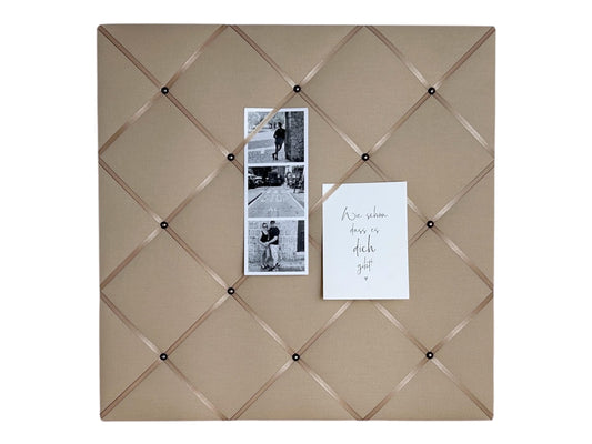 Memoboard sand Wunschgröße