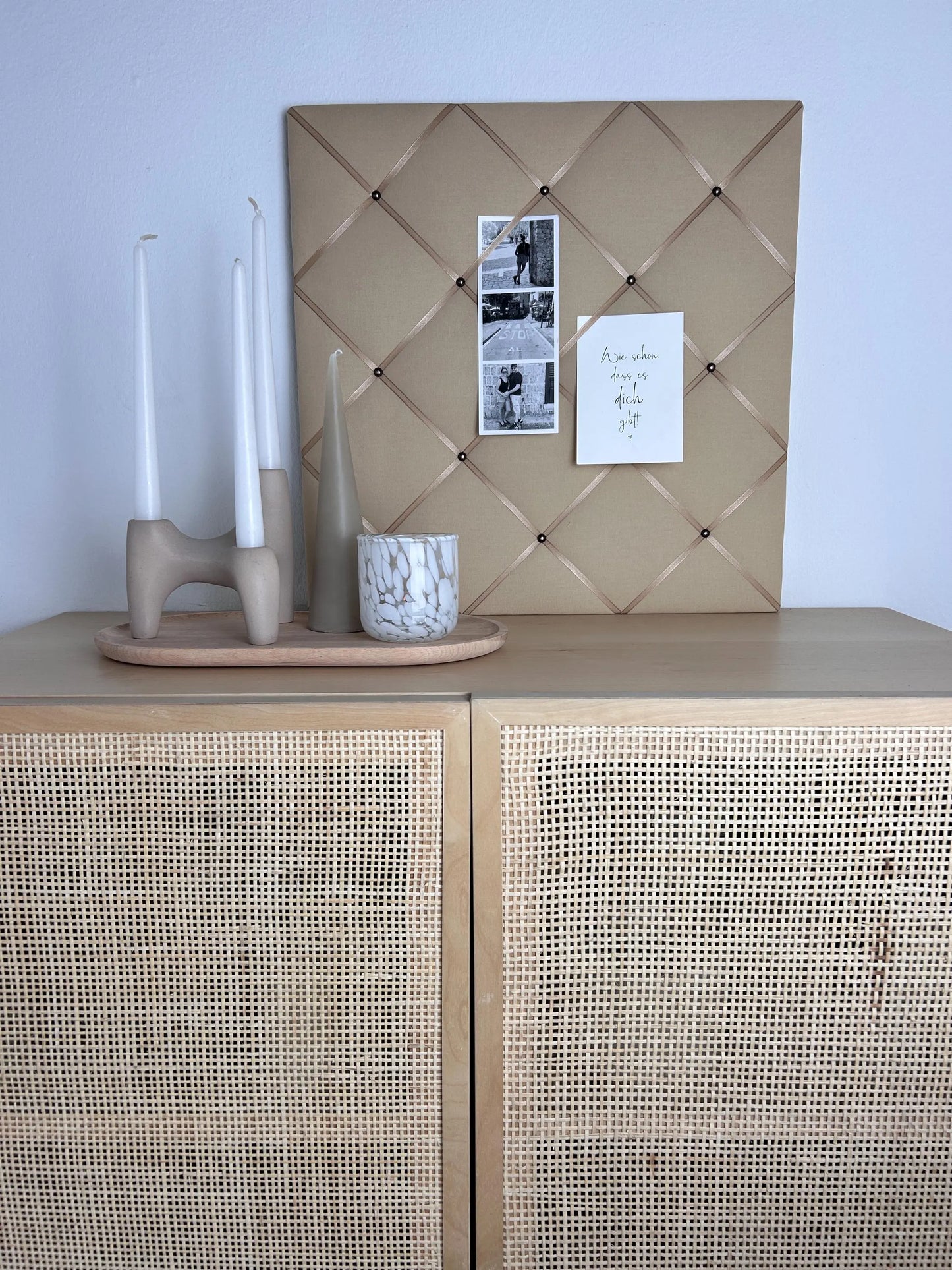 Memoboard sand Wunschgröße