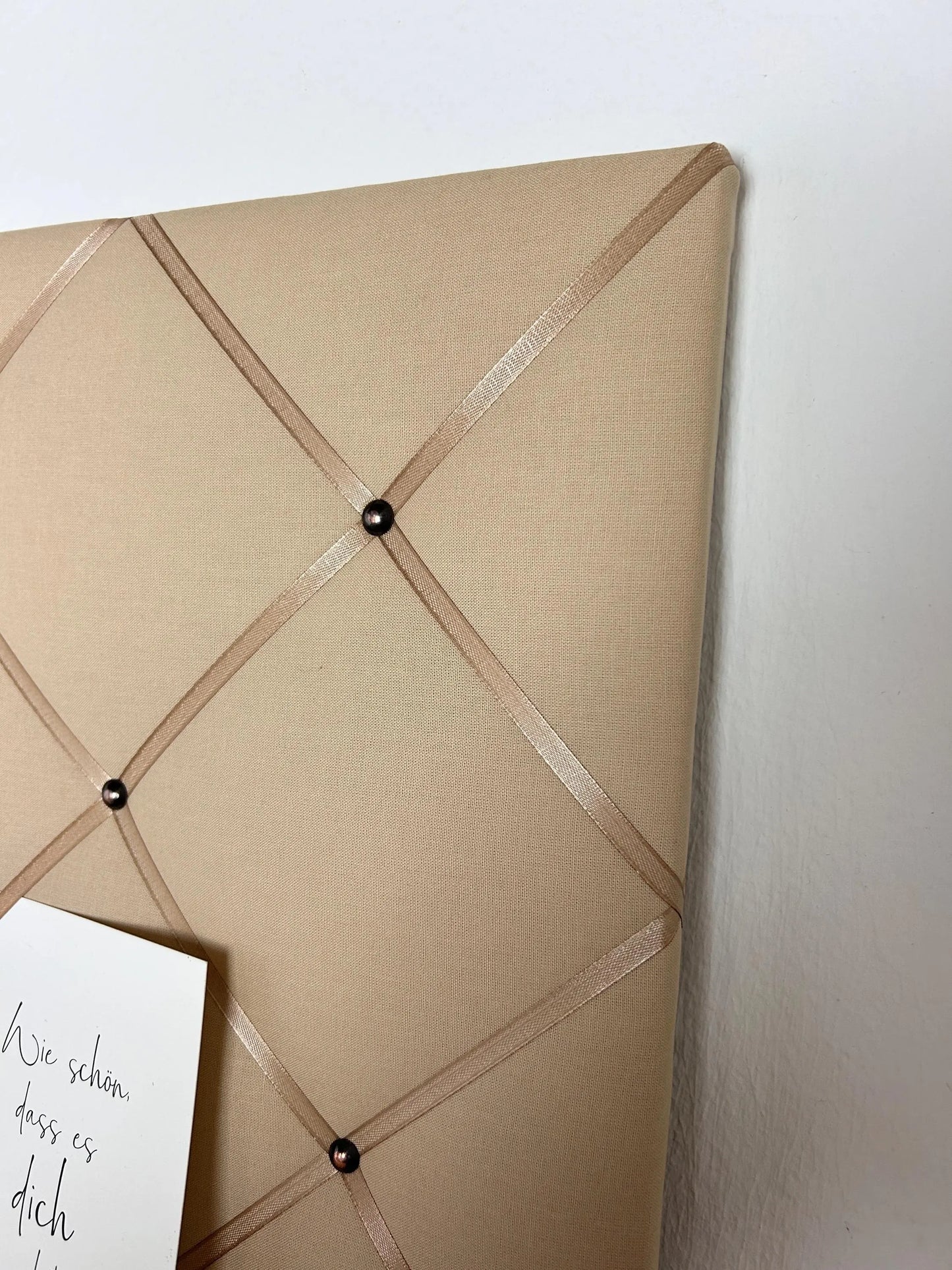 Memoboard sand Wunschgröße