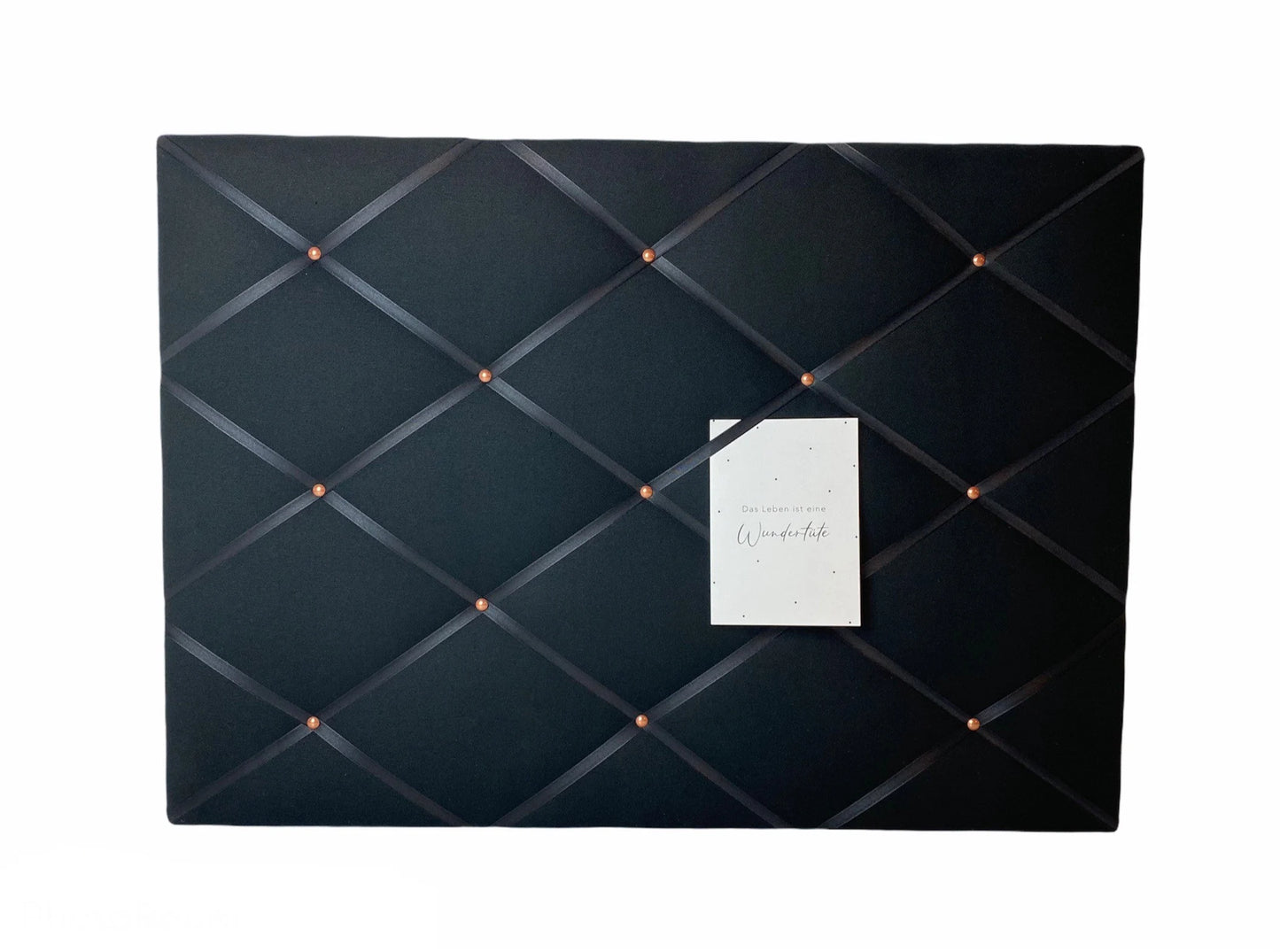 Memoboard black Wunschgröße