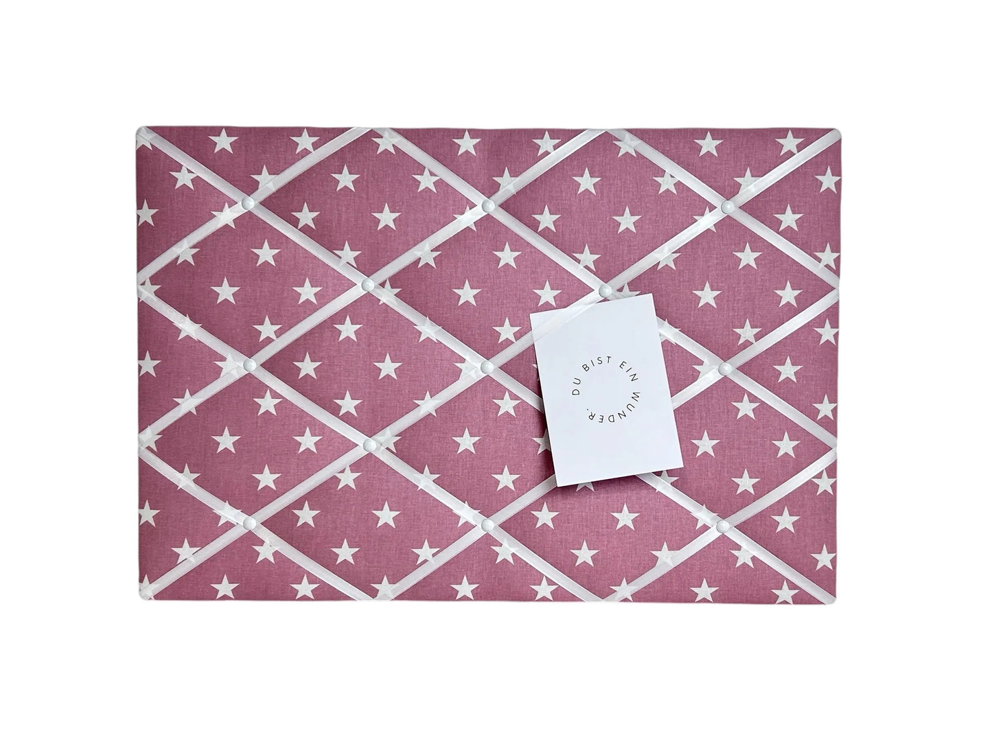 Memoboard Stern Wunschgröße Kinderzimmer