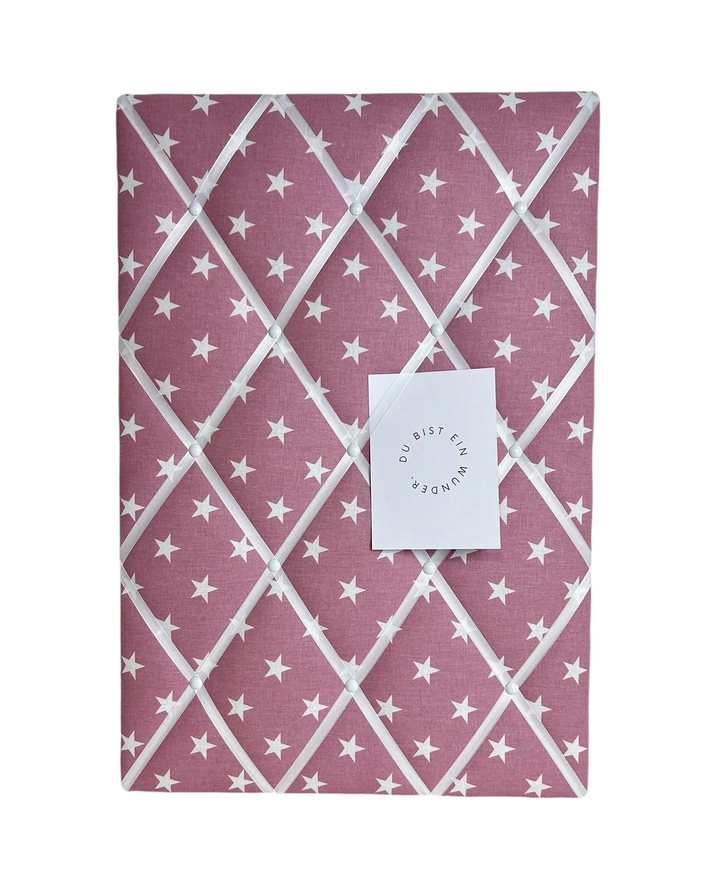 Memoboard Stern Wunschgröße Kinderzimmer