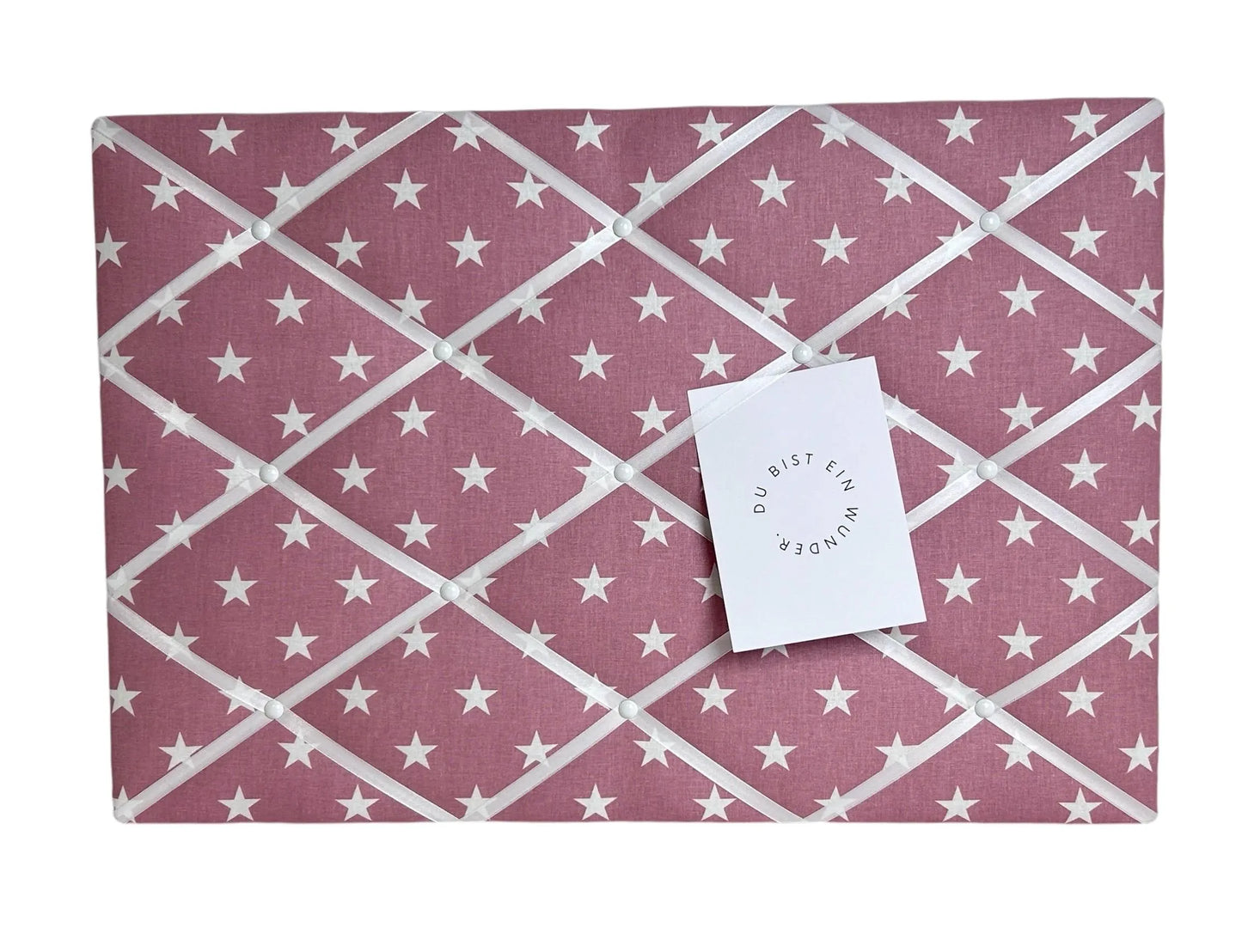 Memoboard Stern Wunschgröße Kinderzimmer