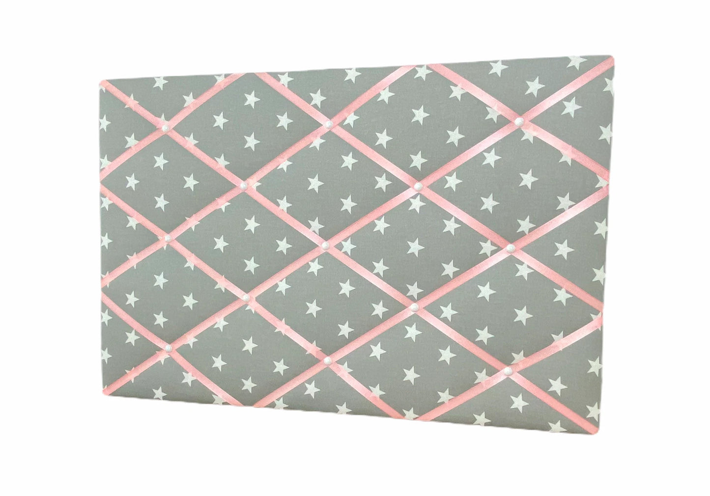 Memoboard Stern grau Wunschgröße