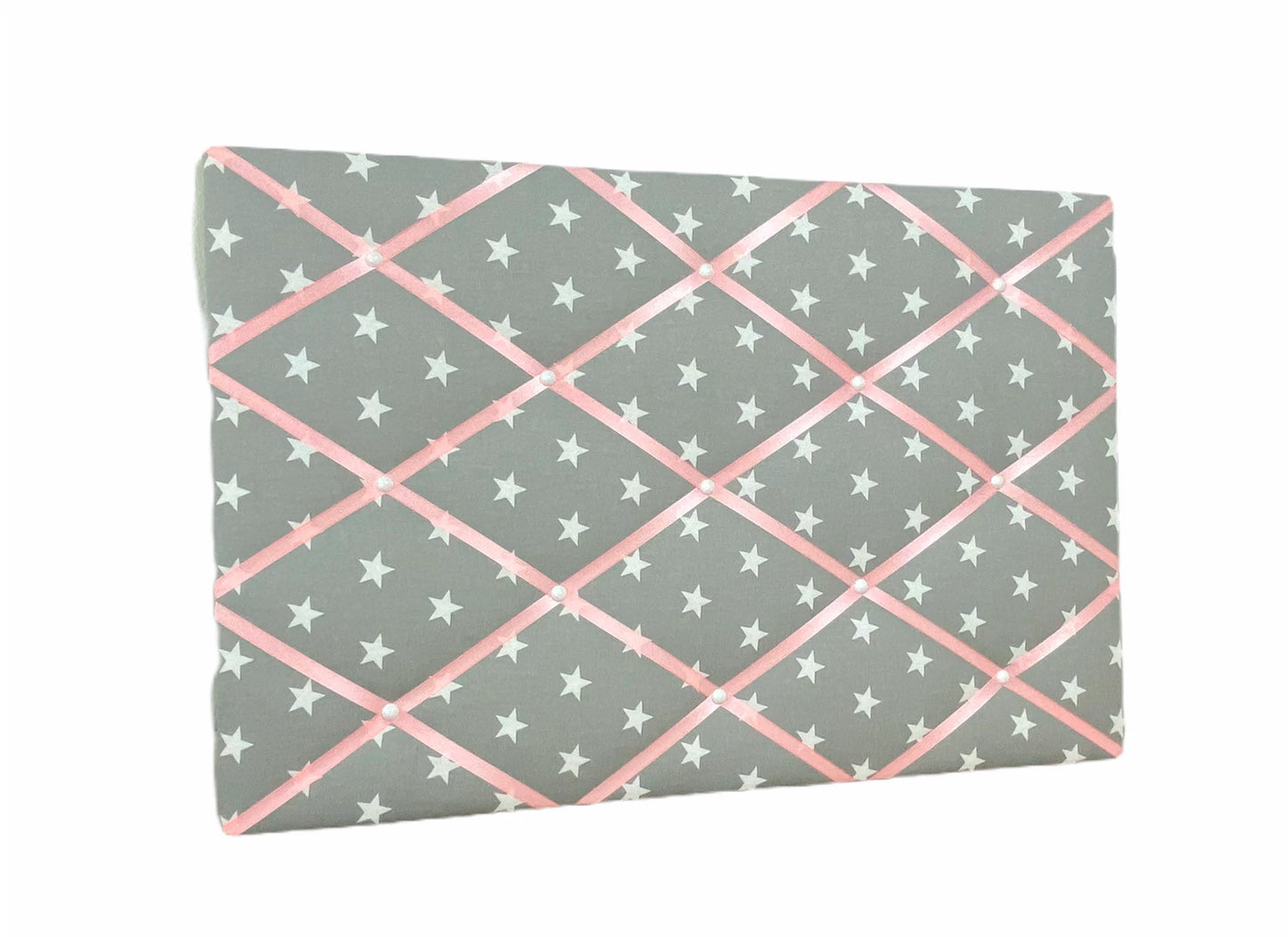 Memoboard Stern grau Wunschgröße