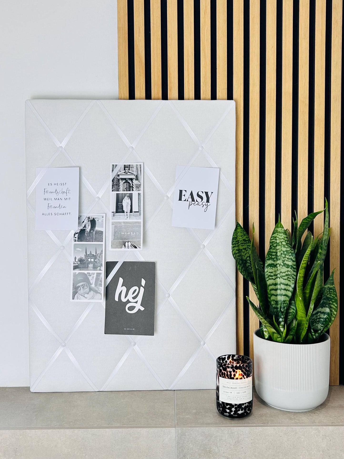 Memoboard weiß Wunschgröße