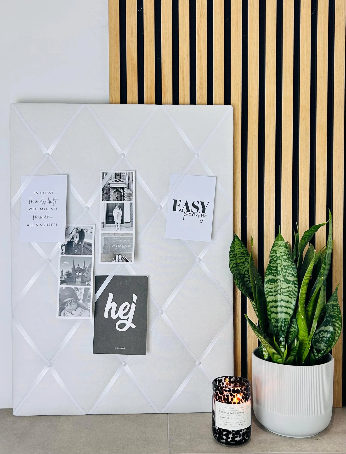 Memoboard weiß Wunschgröße