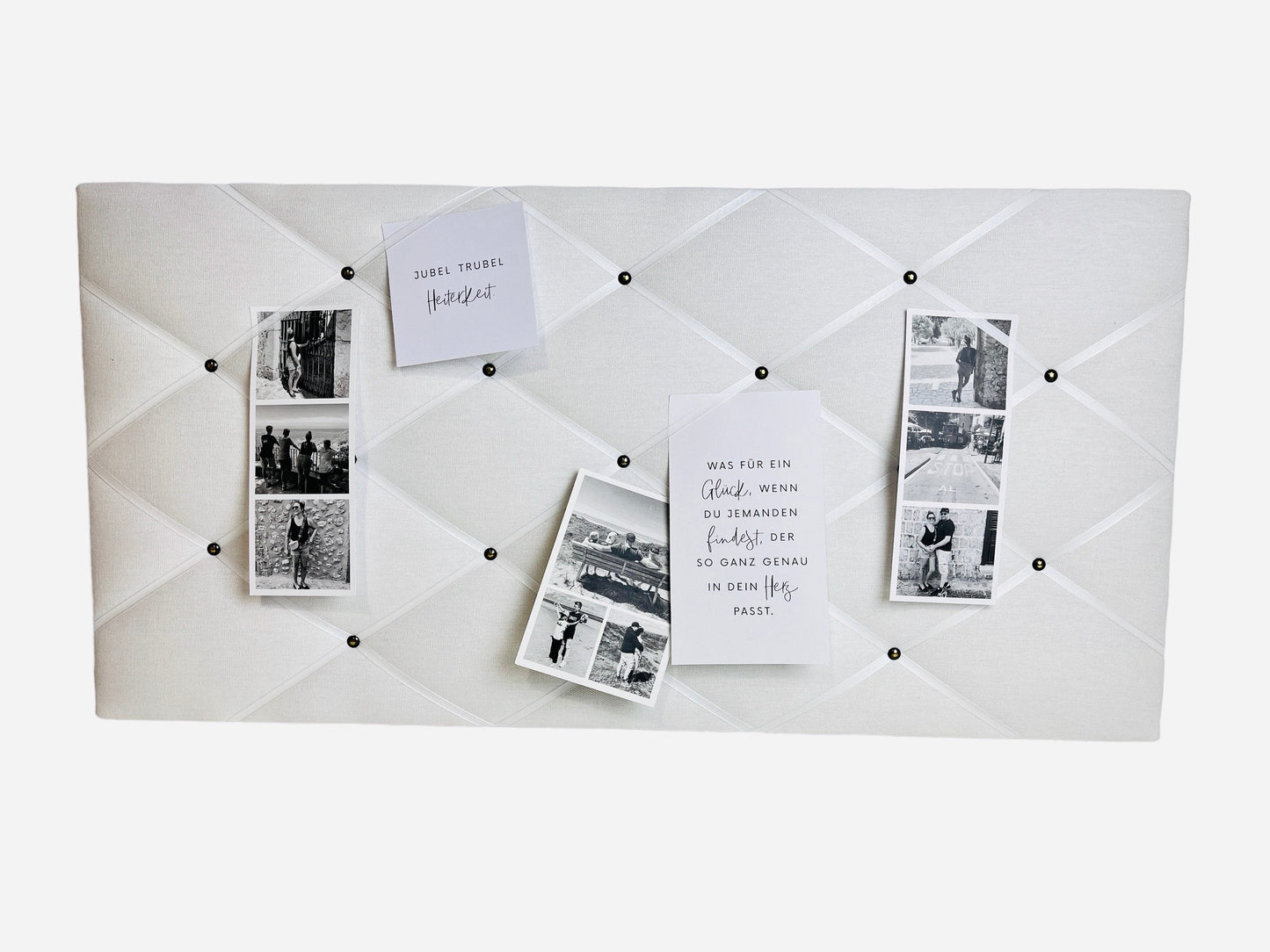 Memoboard weiss 40x80 Klemmwand