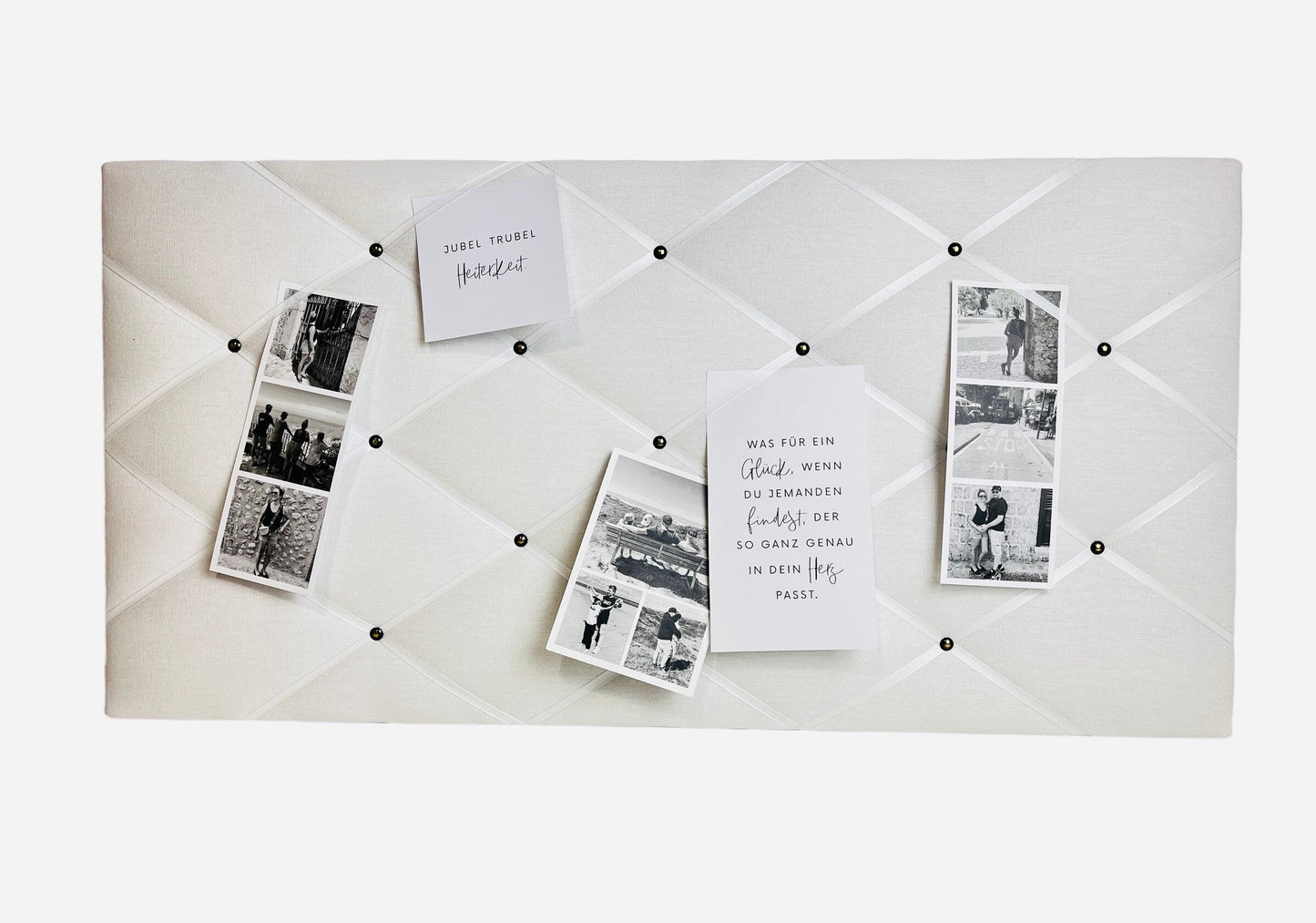 Memoboard weiss 40x80 Klemmwand