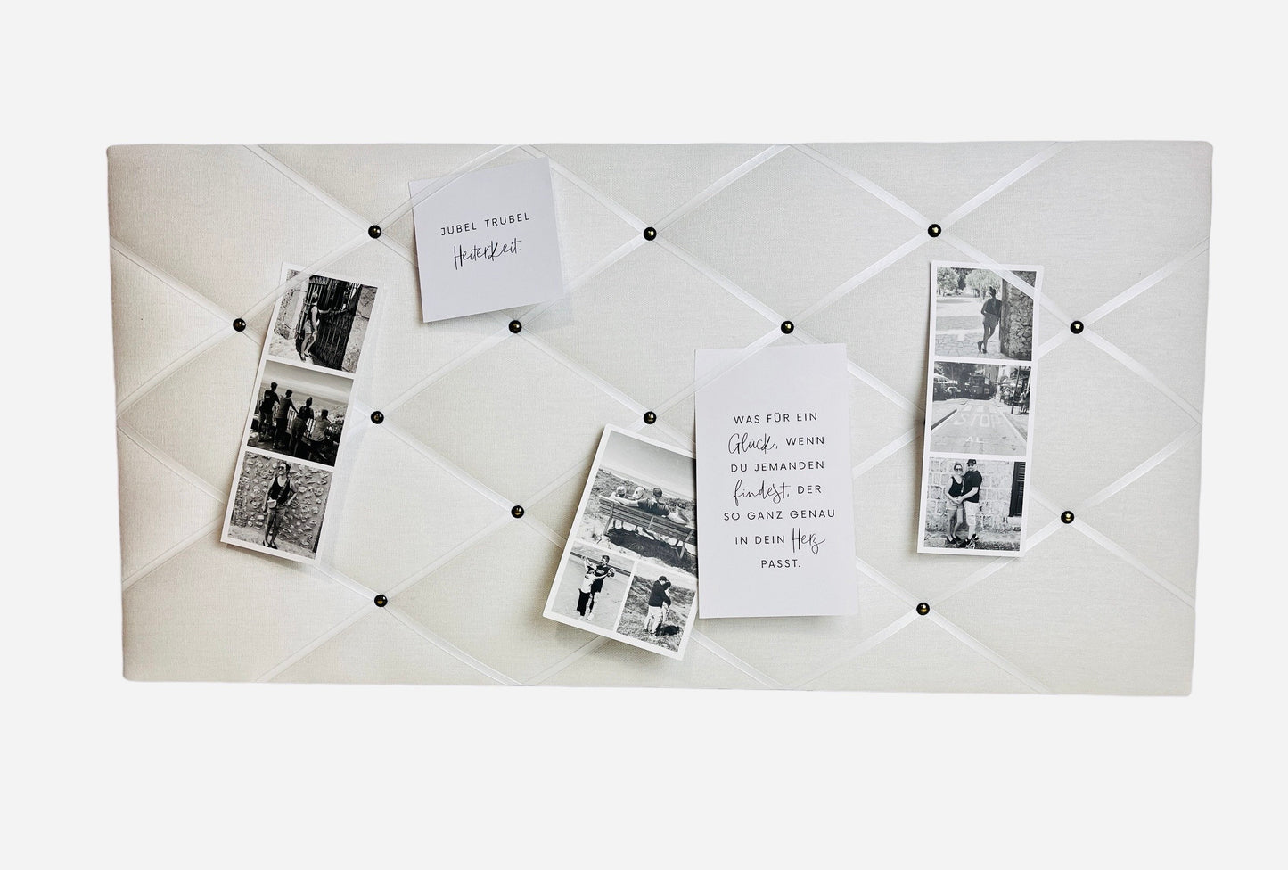 Memoboard weiss 40x80 Klemmwand