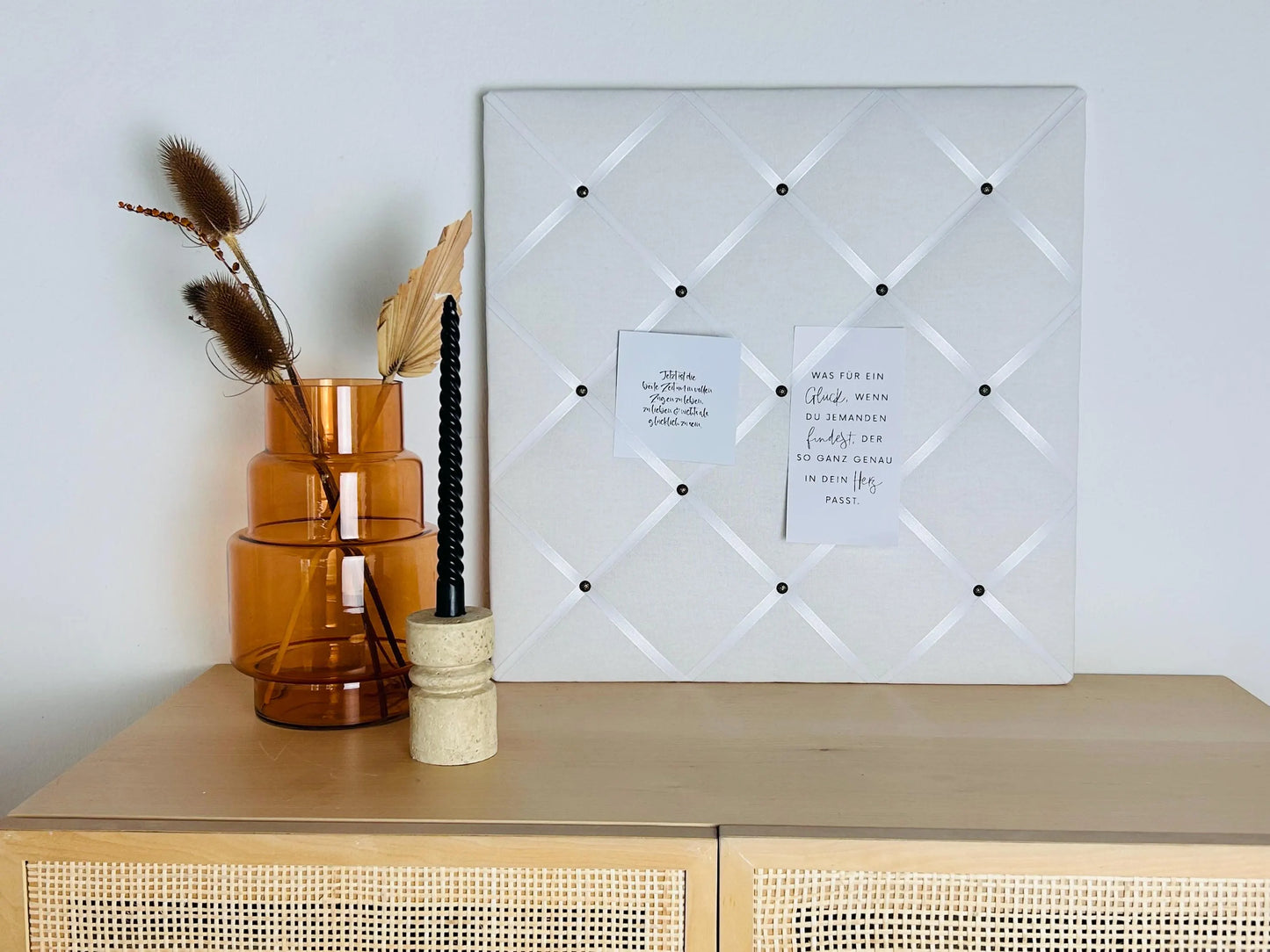 Memoboard weiß Wunschgröße
