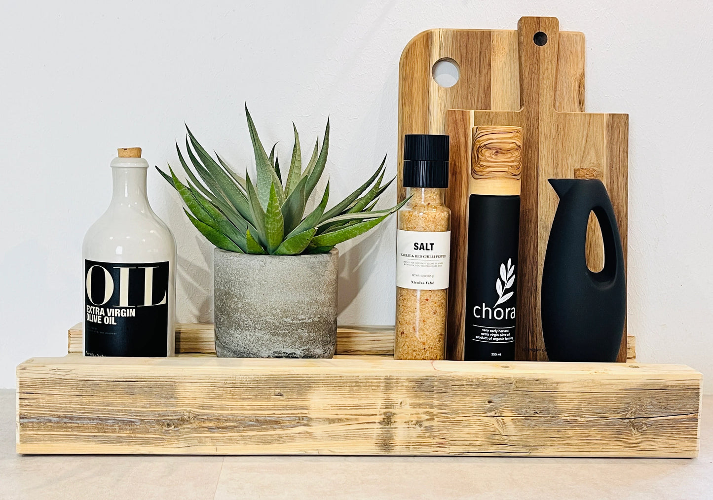 Upcycling Schalungsträger Holzdeko Tablett