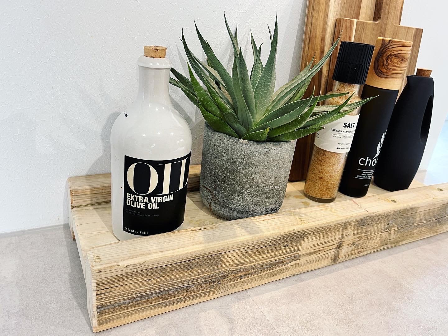 Upcycling Schalungsträger Holzdeko Tablett