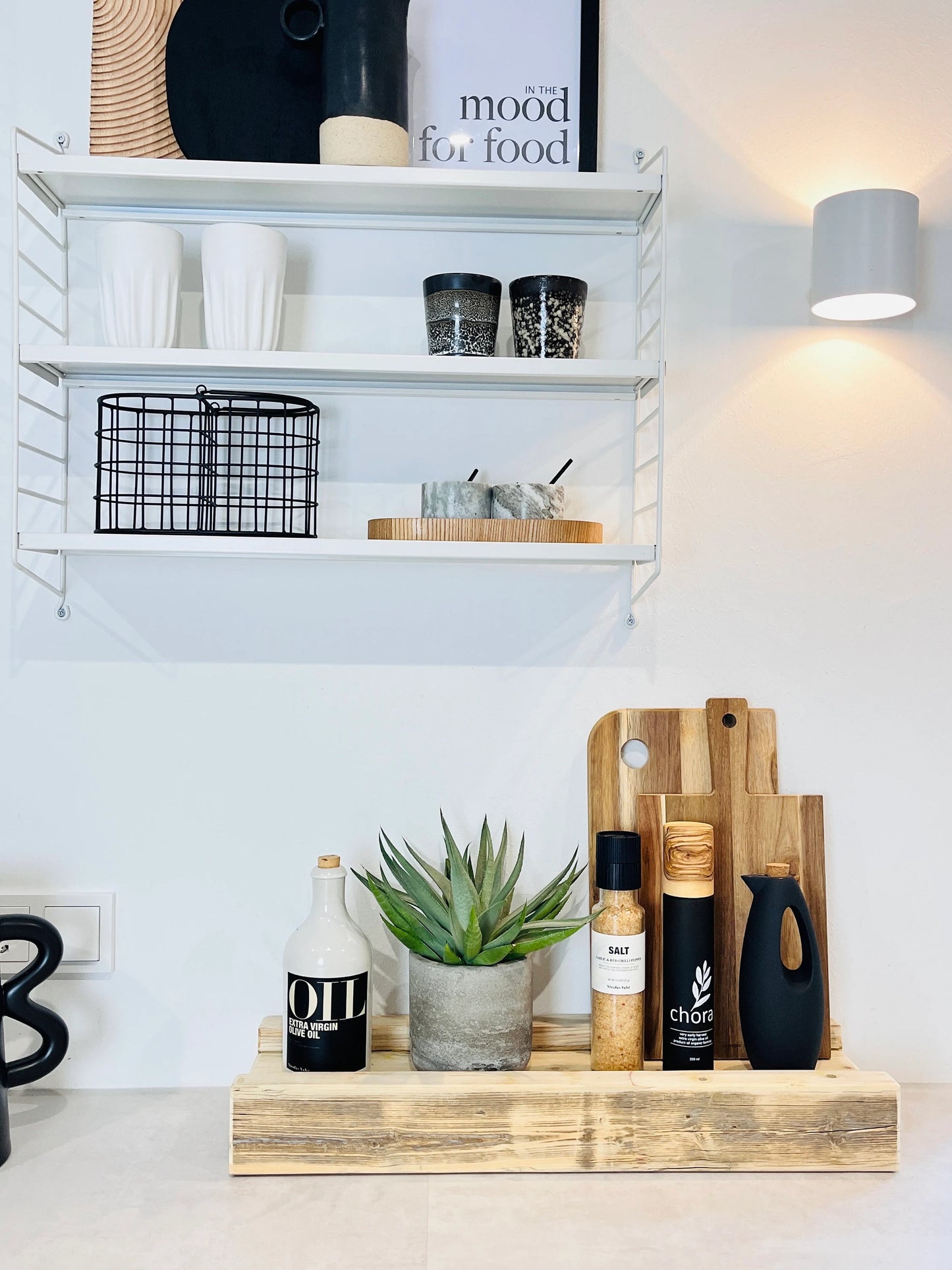 Upcycling Schalungsträger Holzdeko Tablett