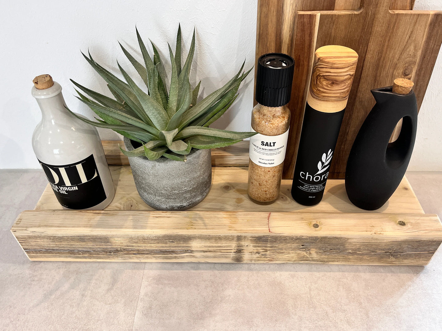 Upcycling Schalungsträger Holzdeko Tablett