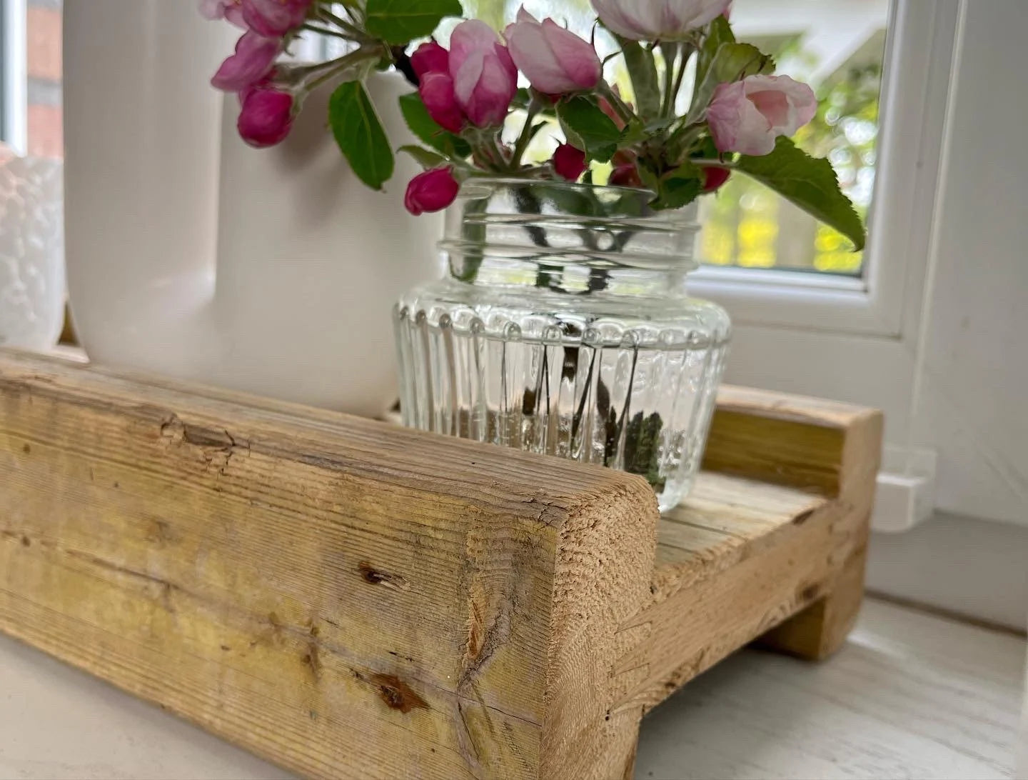 Upcycling Schalungsträger Holzdeko Tablett
