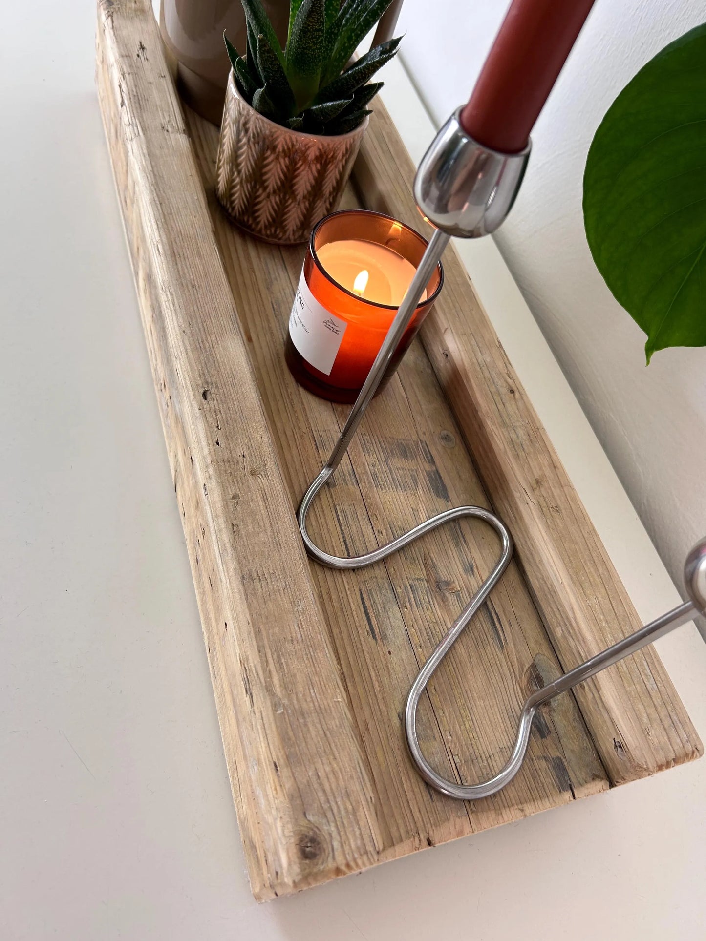 Upcycling Schalungsträger Holzdeko Tablett