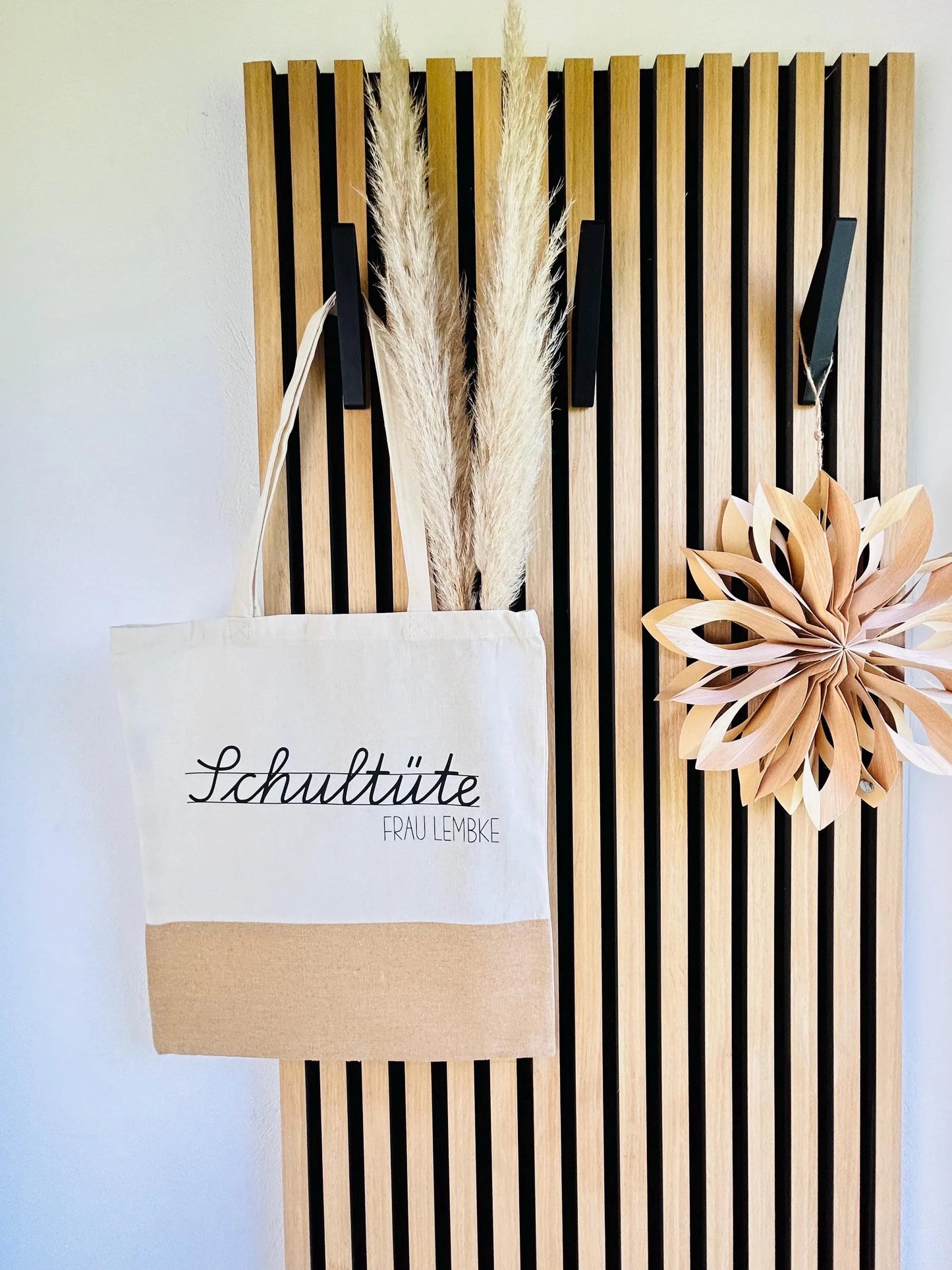 Jutetasche Schultüte Geschenk Lehrer Lehrerin