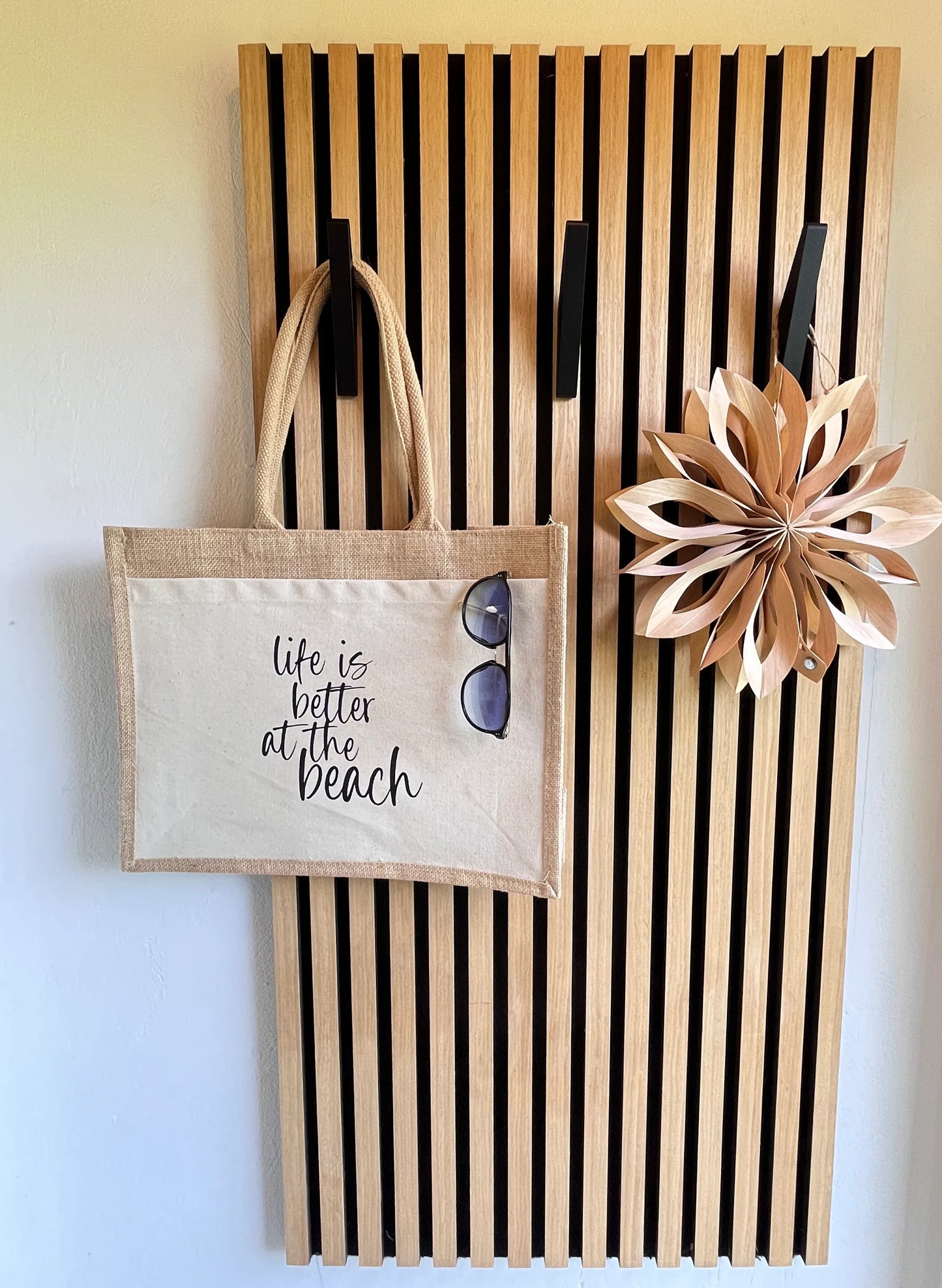 Shopper Strandtasche Jutetasche Life is better at the beach