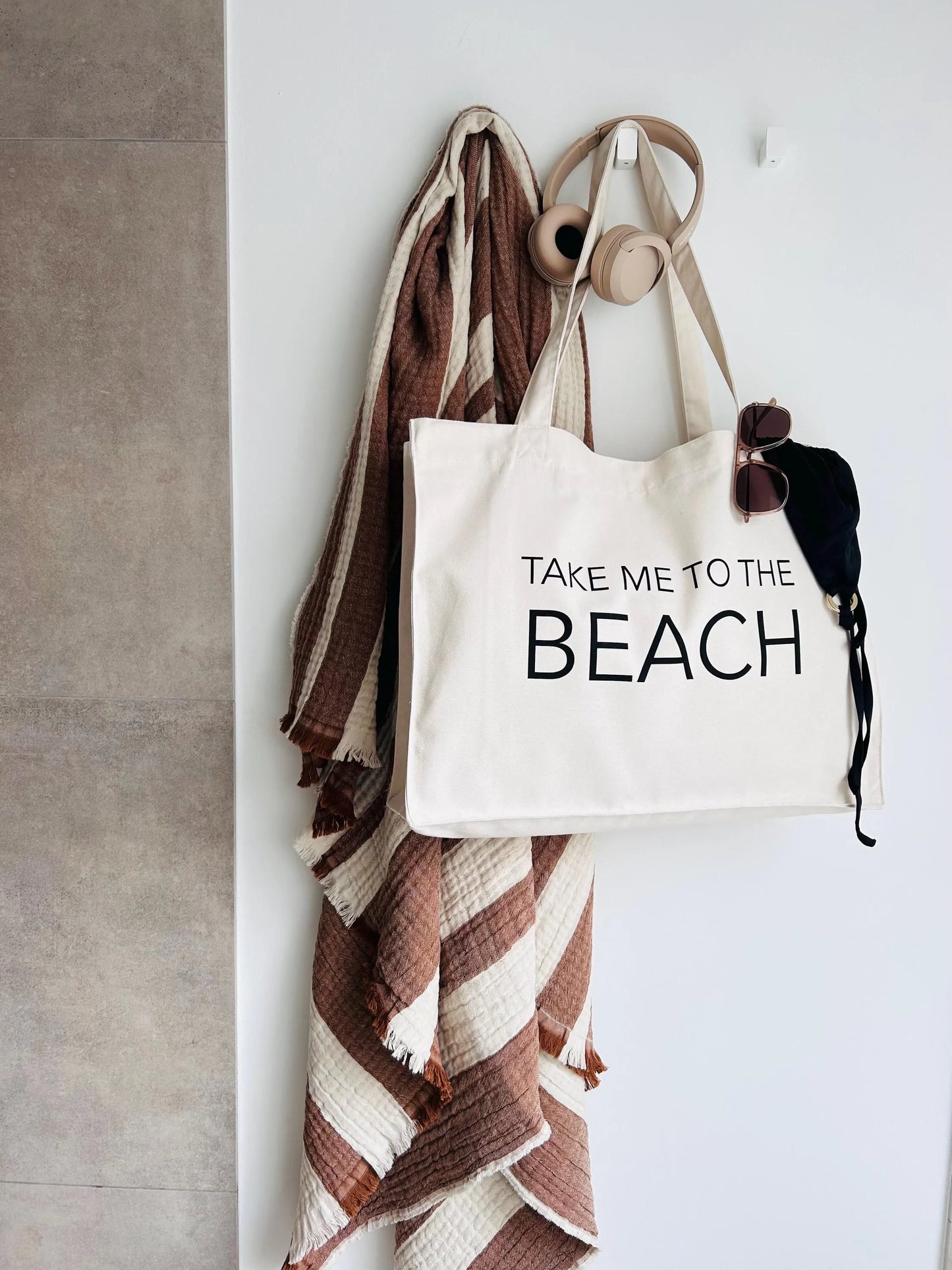 Strandtasche Take me to the beach