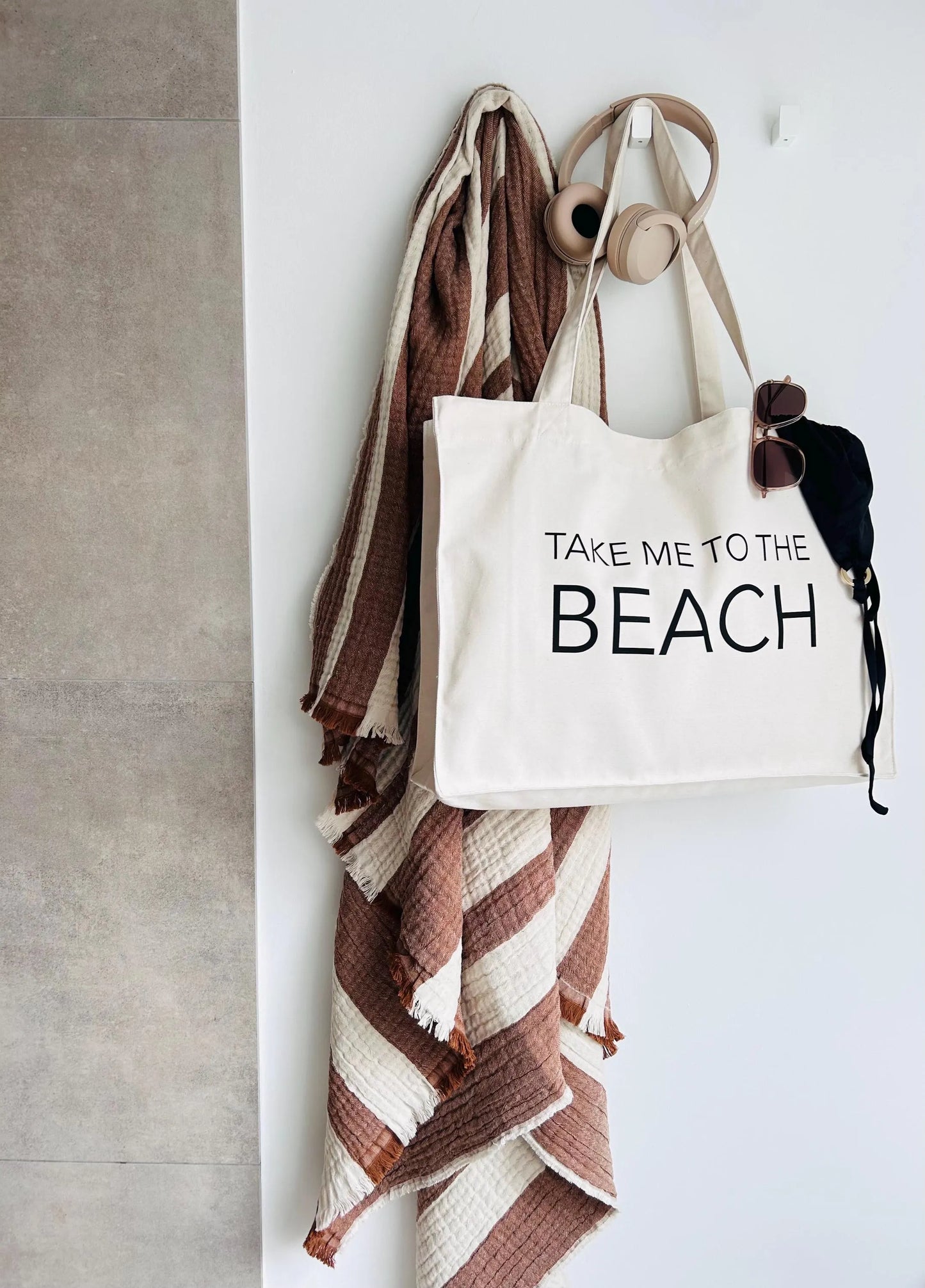 Strandtasche Take me to the beach