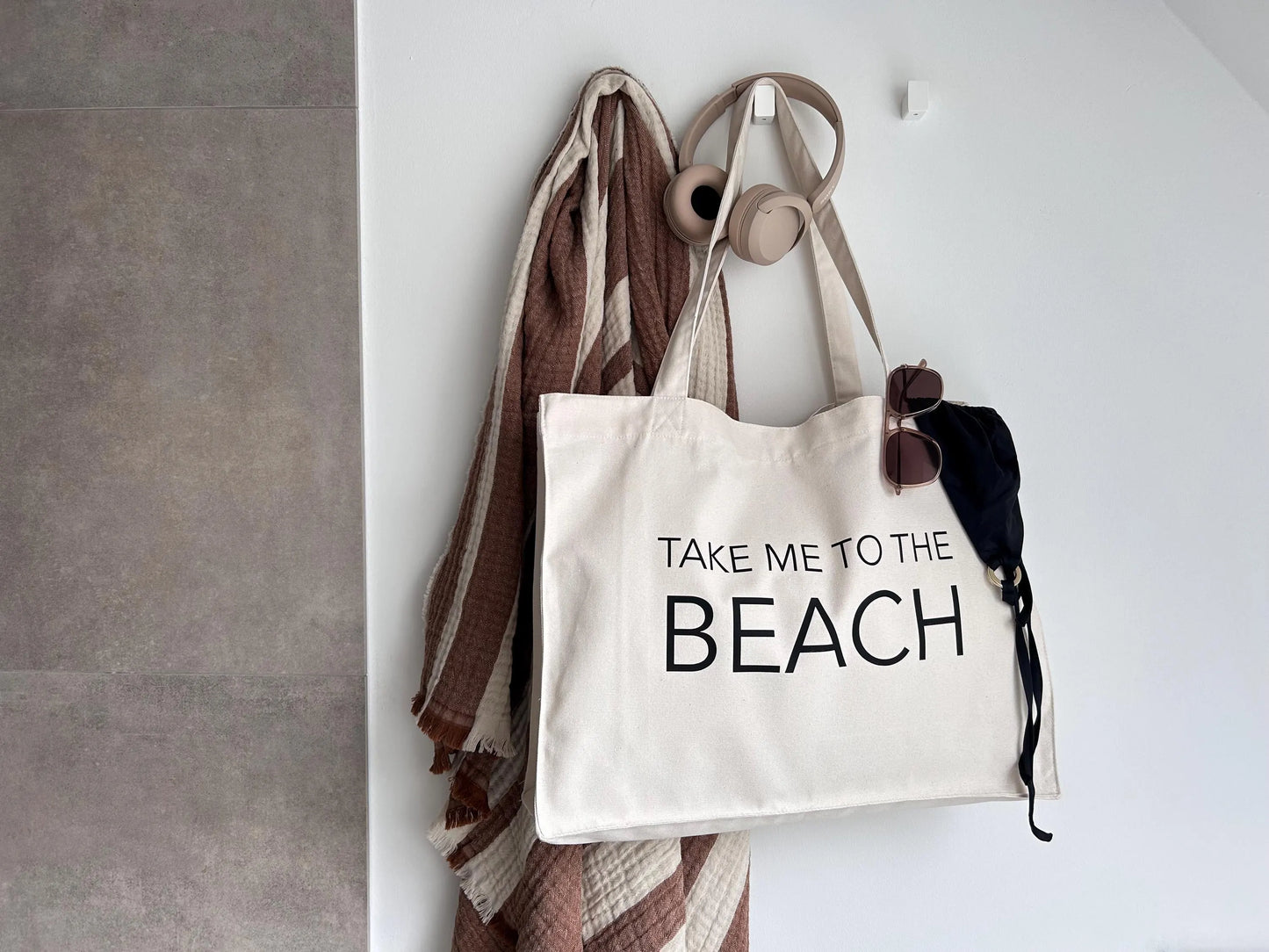 Strandtasche Take me to the beach