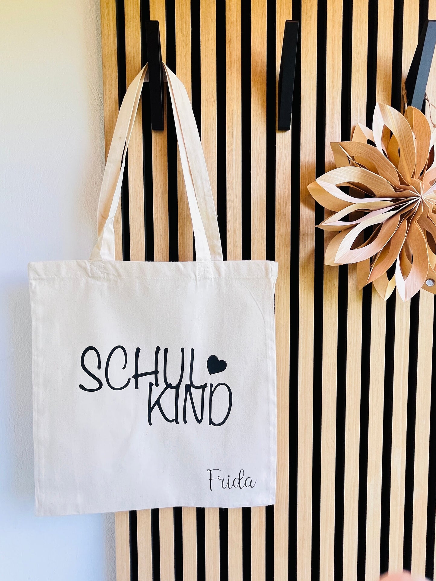 Jutetasche Schulkind personalisiert Einschulung