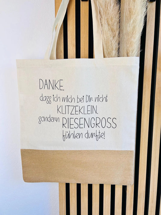 Jutetasche Kita Abschied Danke Erzieherin… Jute