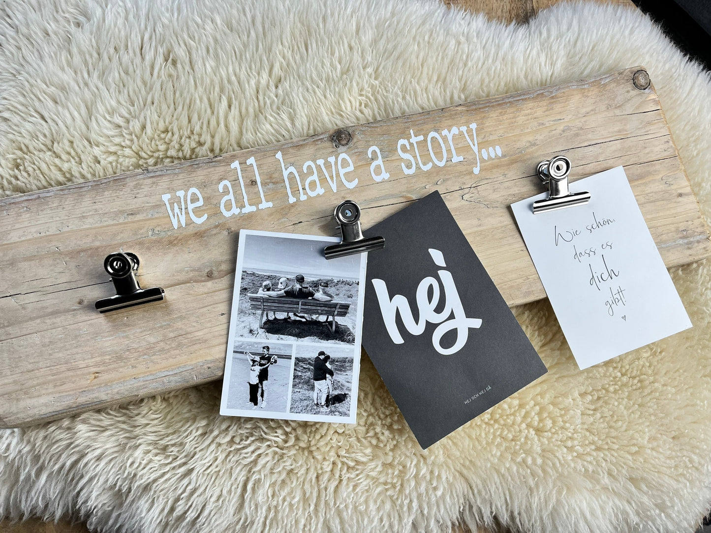 Upcycling Memoboard we all have a story