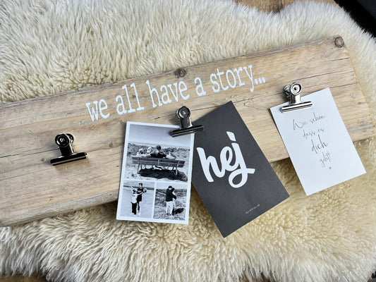 Upcycling Memoboard we all have a story
