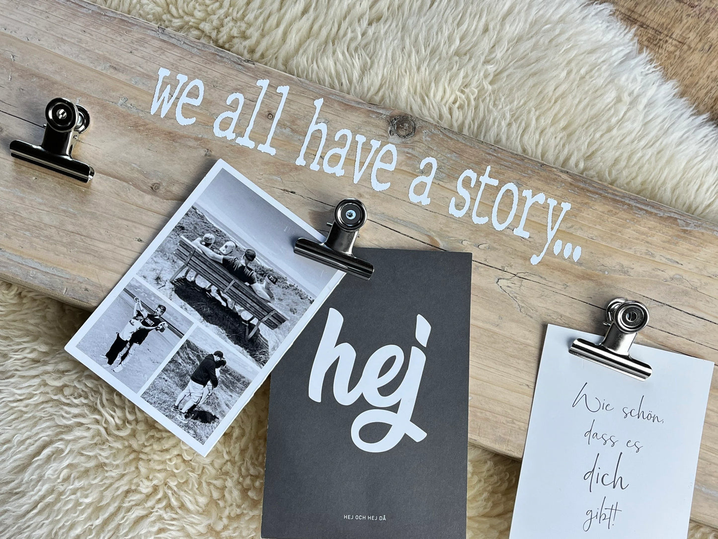 Upcycling Memoboard we all have a story