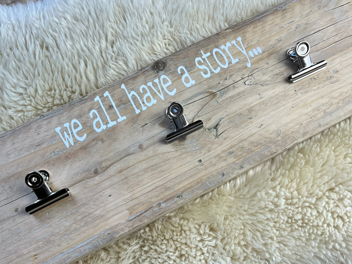 Upcycling Memoboard we all have a story