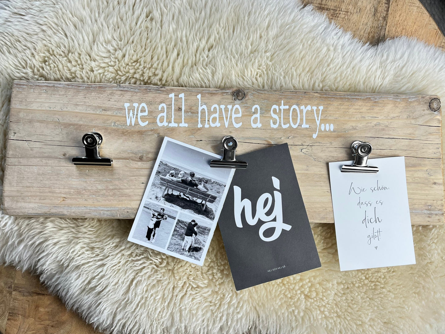 Upcycling Memoboard we all have a story