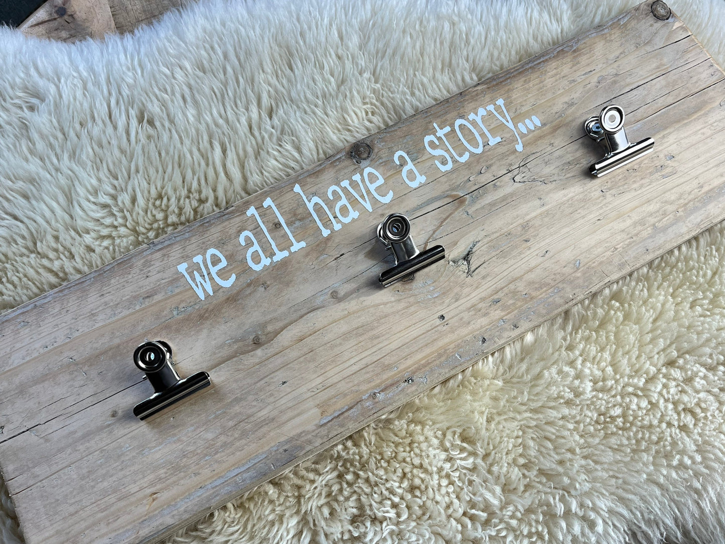 Upcycling Memoboard we all have a story