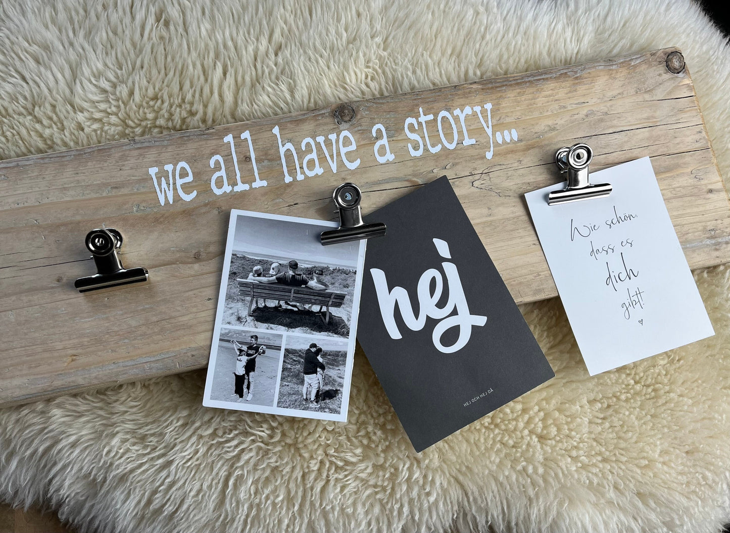 Upcycling Memoboard we all have a story