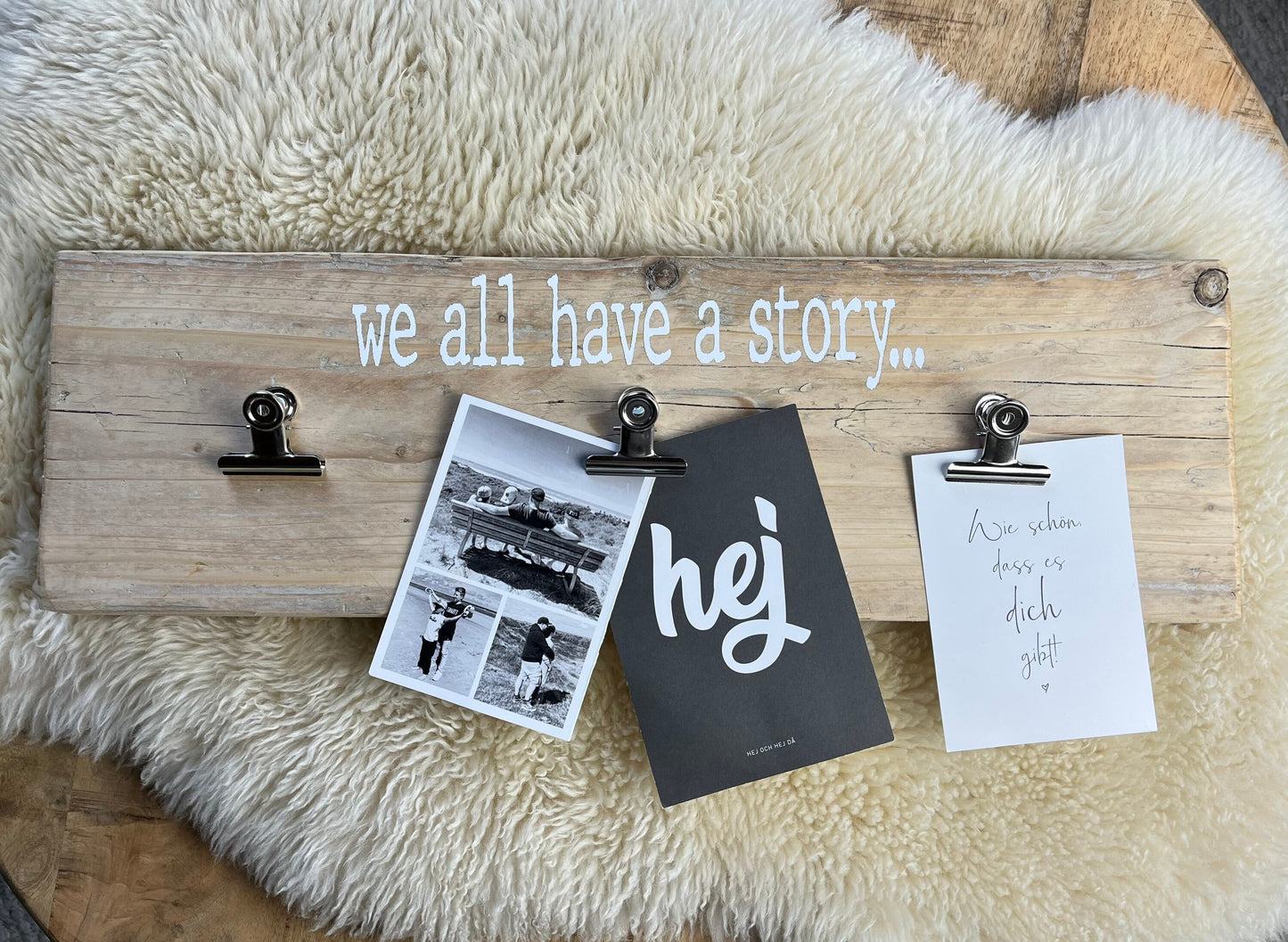 Upcycling Memoboard we all have a story