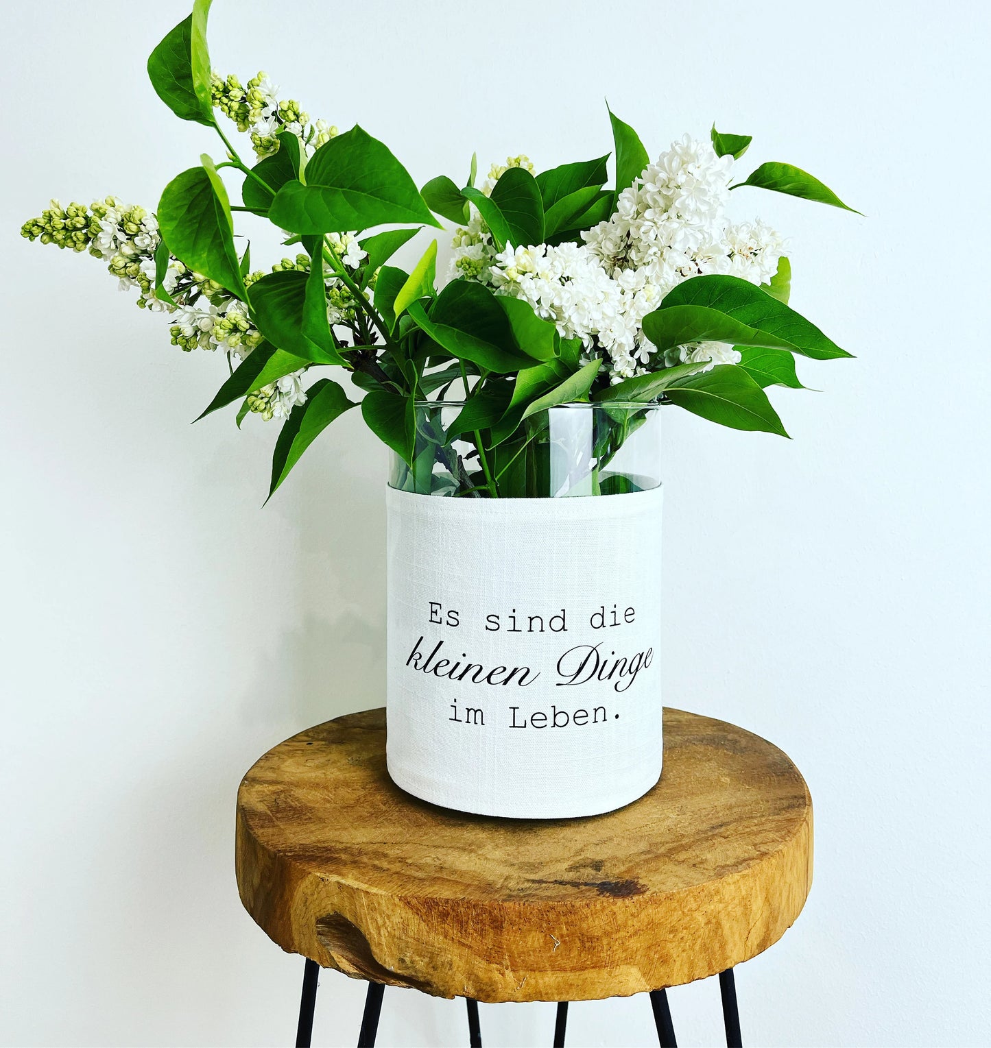 Vase die kleinen Dinge Windlicht