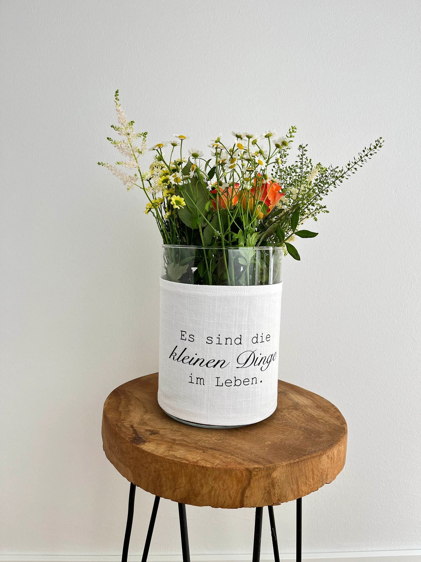 Vase die kleinen Dinge Windlicht