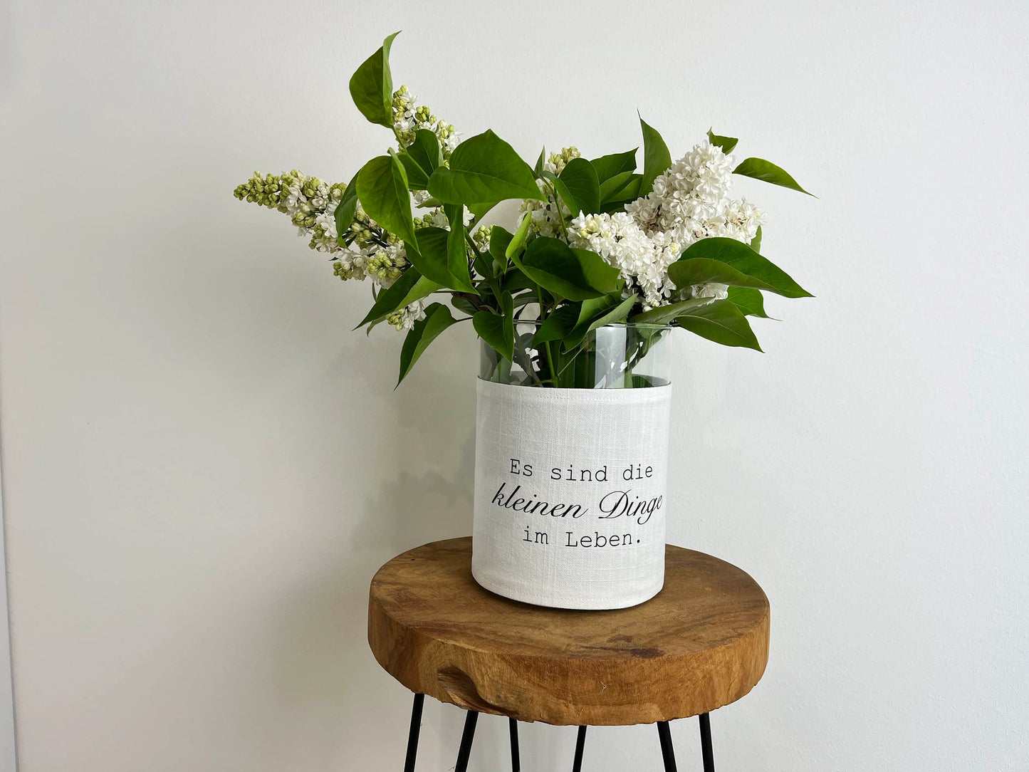 Vase die kleinen Dinge Windlicht