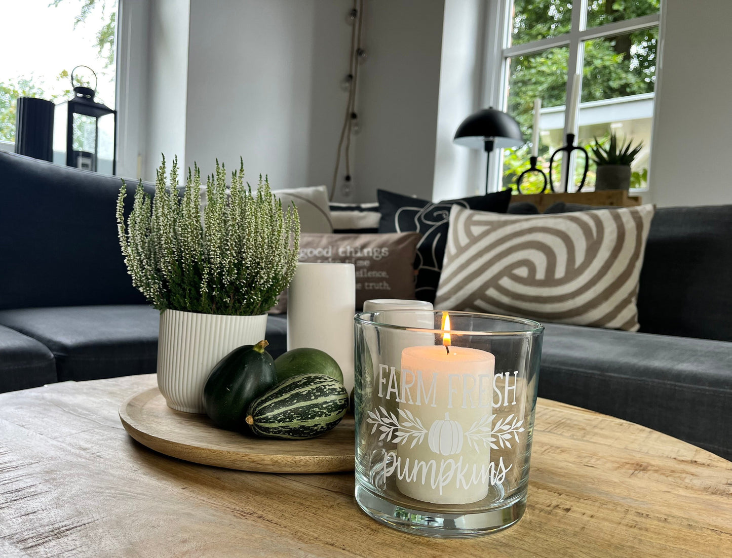 Windlicht farm fresh Vase