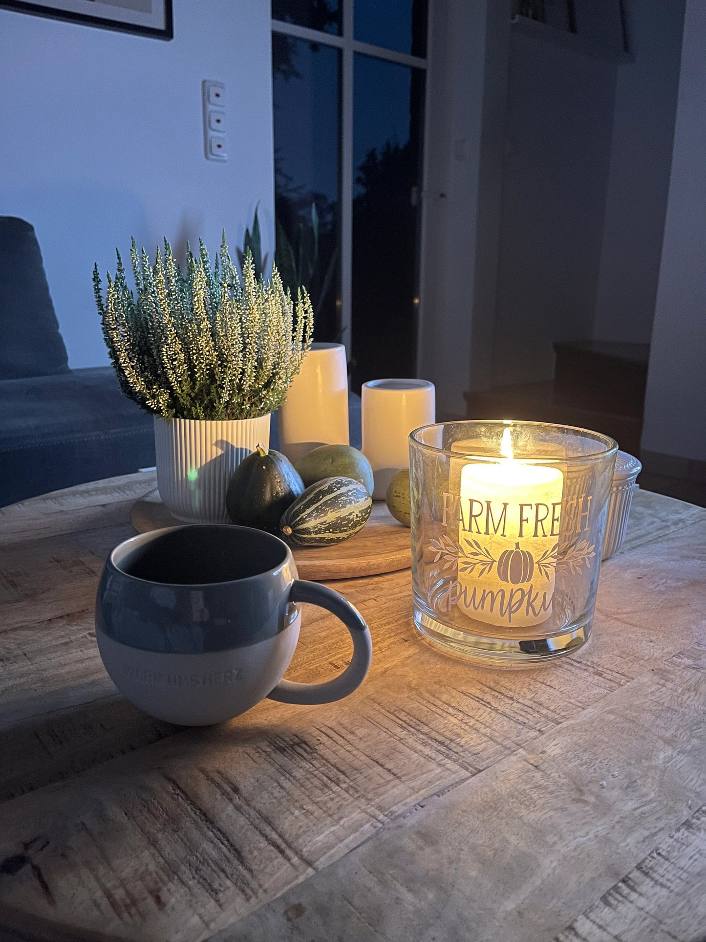 Windlicht farm fresh Vase