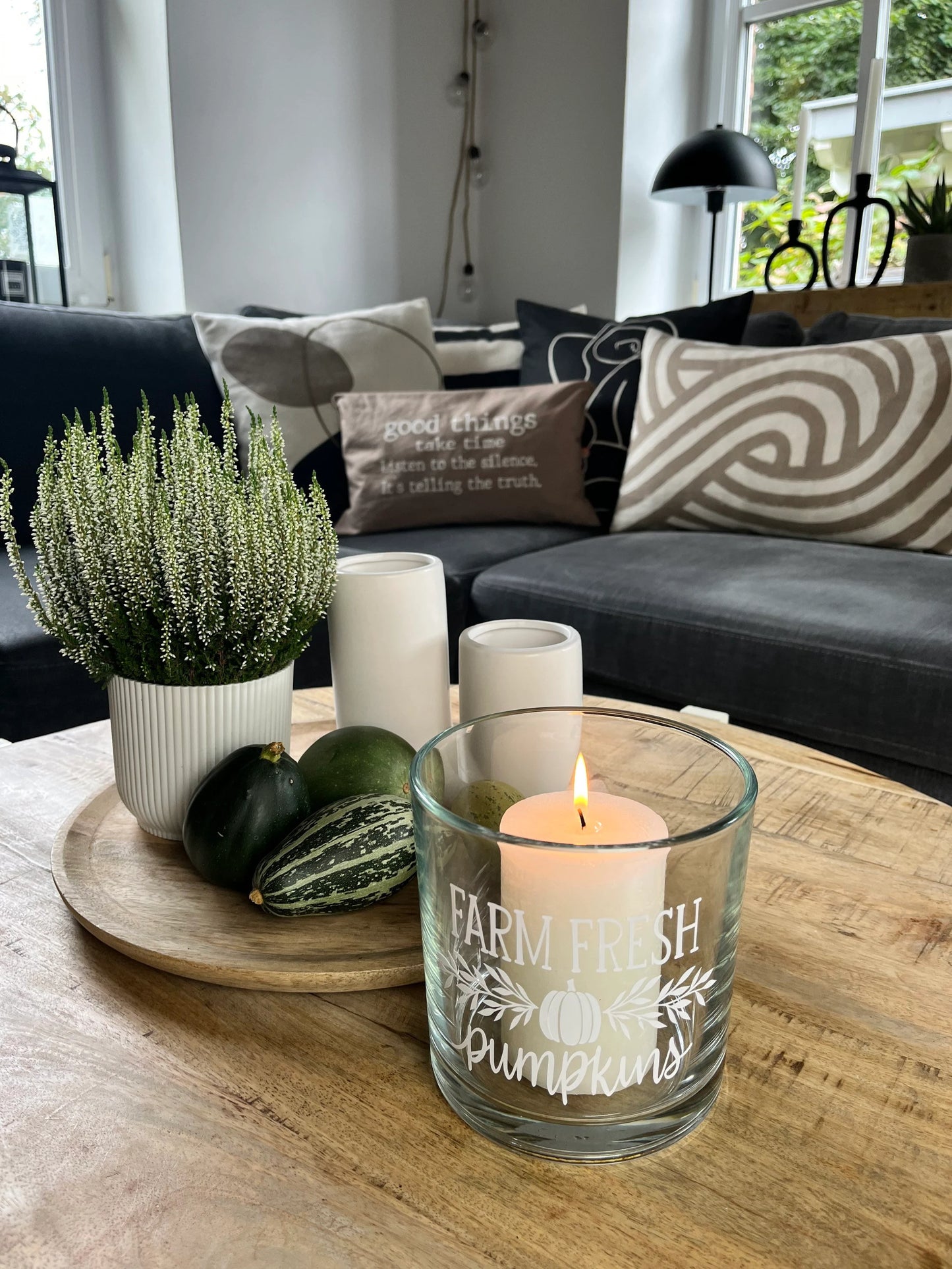Windlicht farm fresh Vase