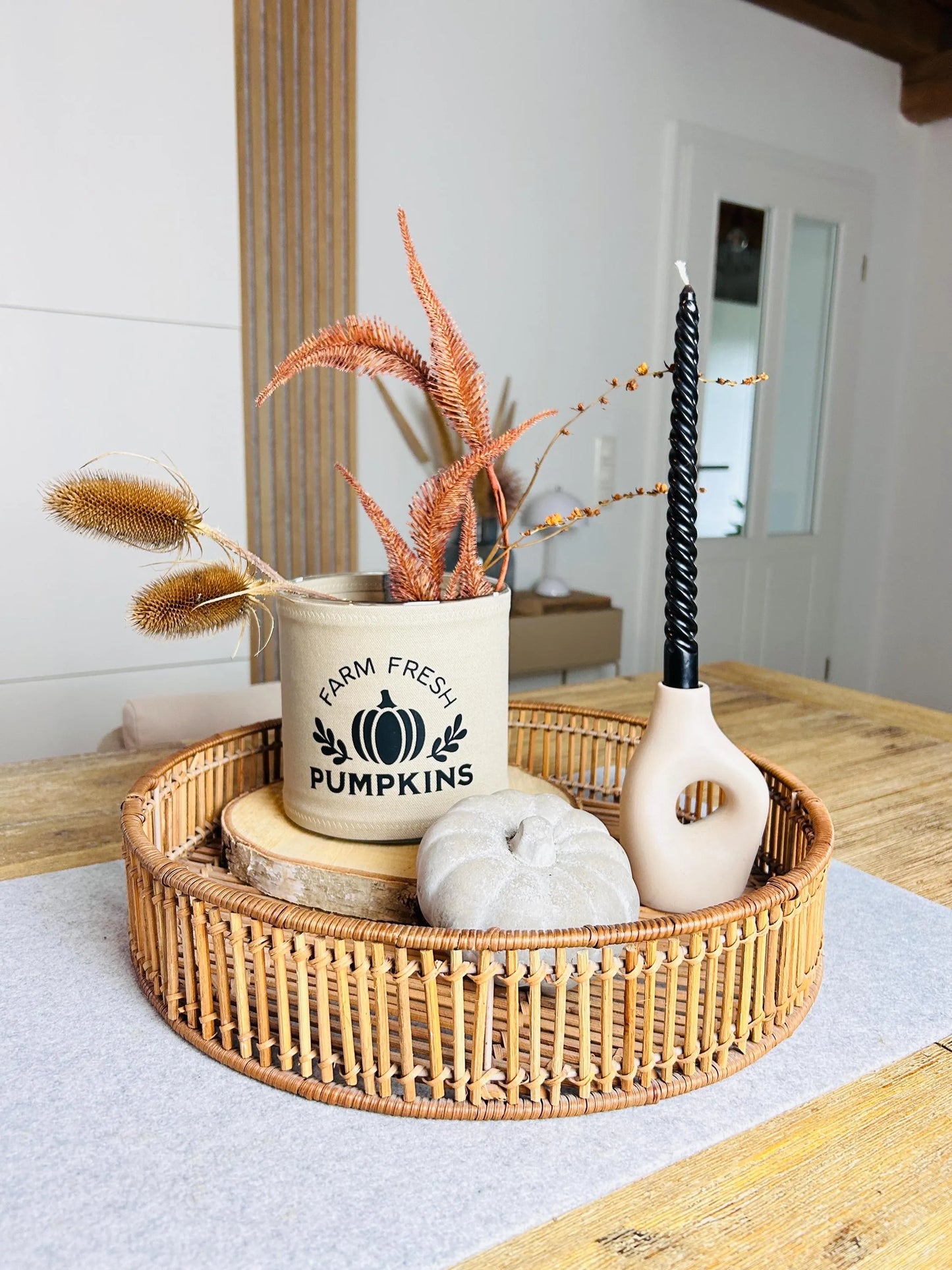 Windlicht Vase Pumpkin