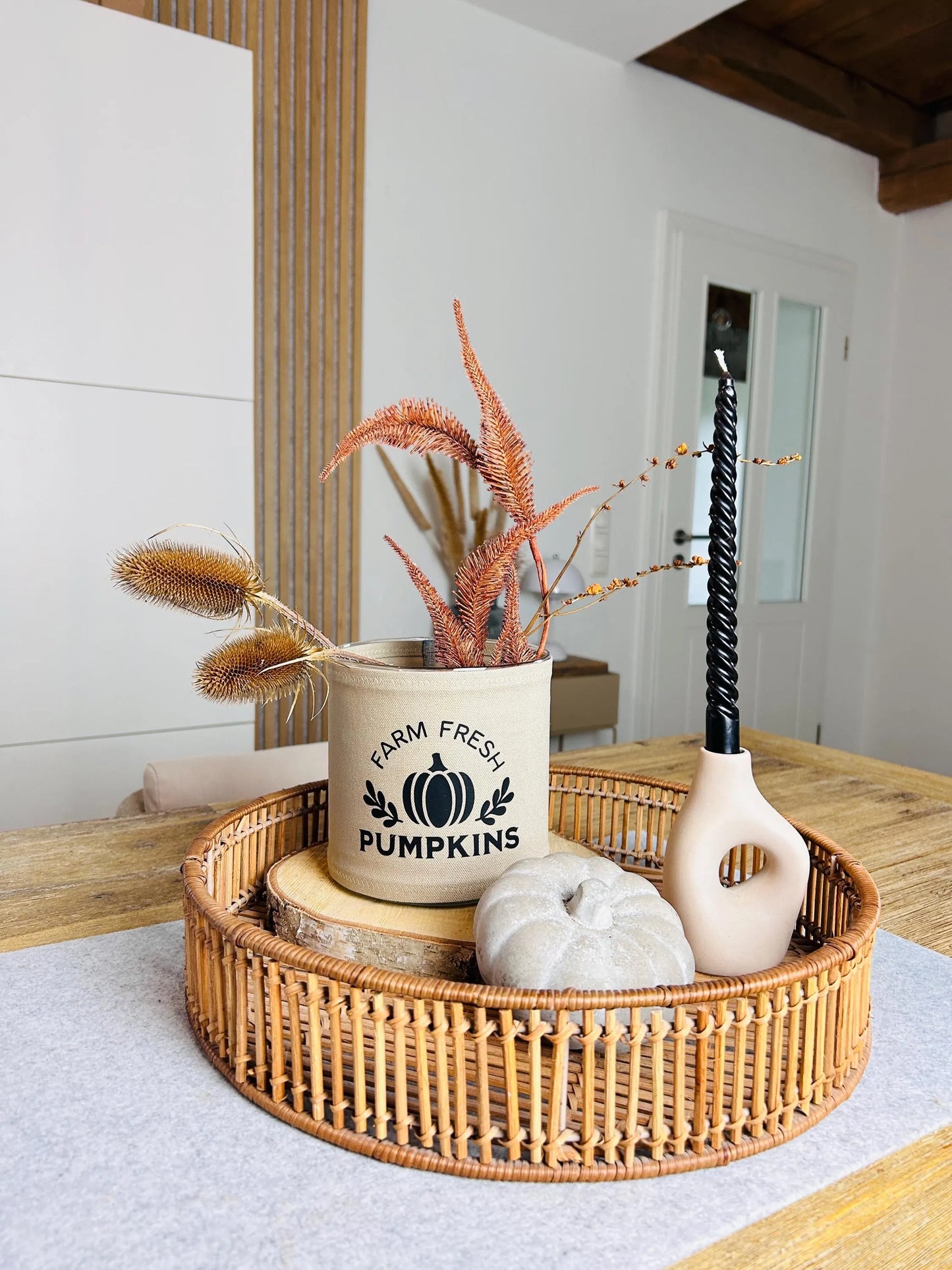 Windlicht Vase Pumpkin