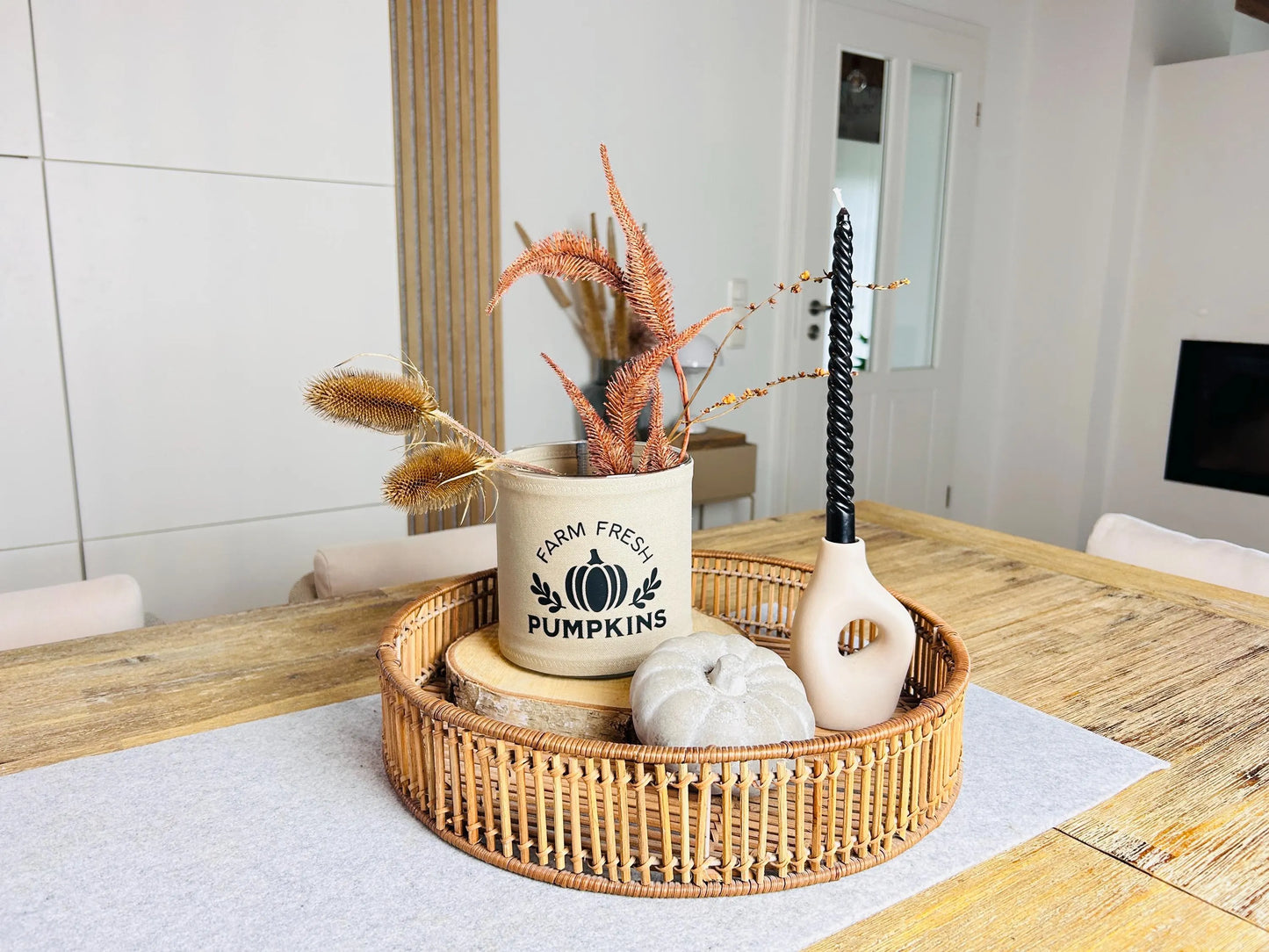 Windlicht Vase Pumpkin