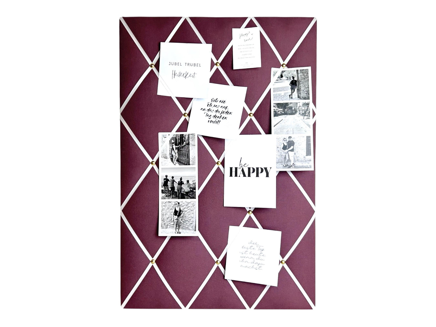 Memoboard beere skandinavisch Wunschgröße