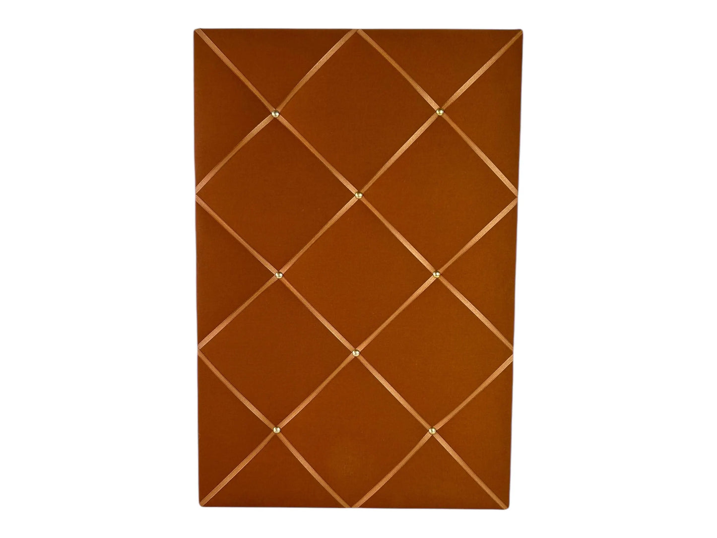 Memoboard cognac braun Wunschgröße