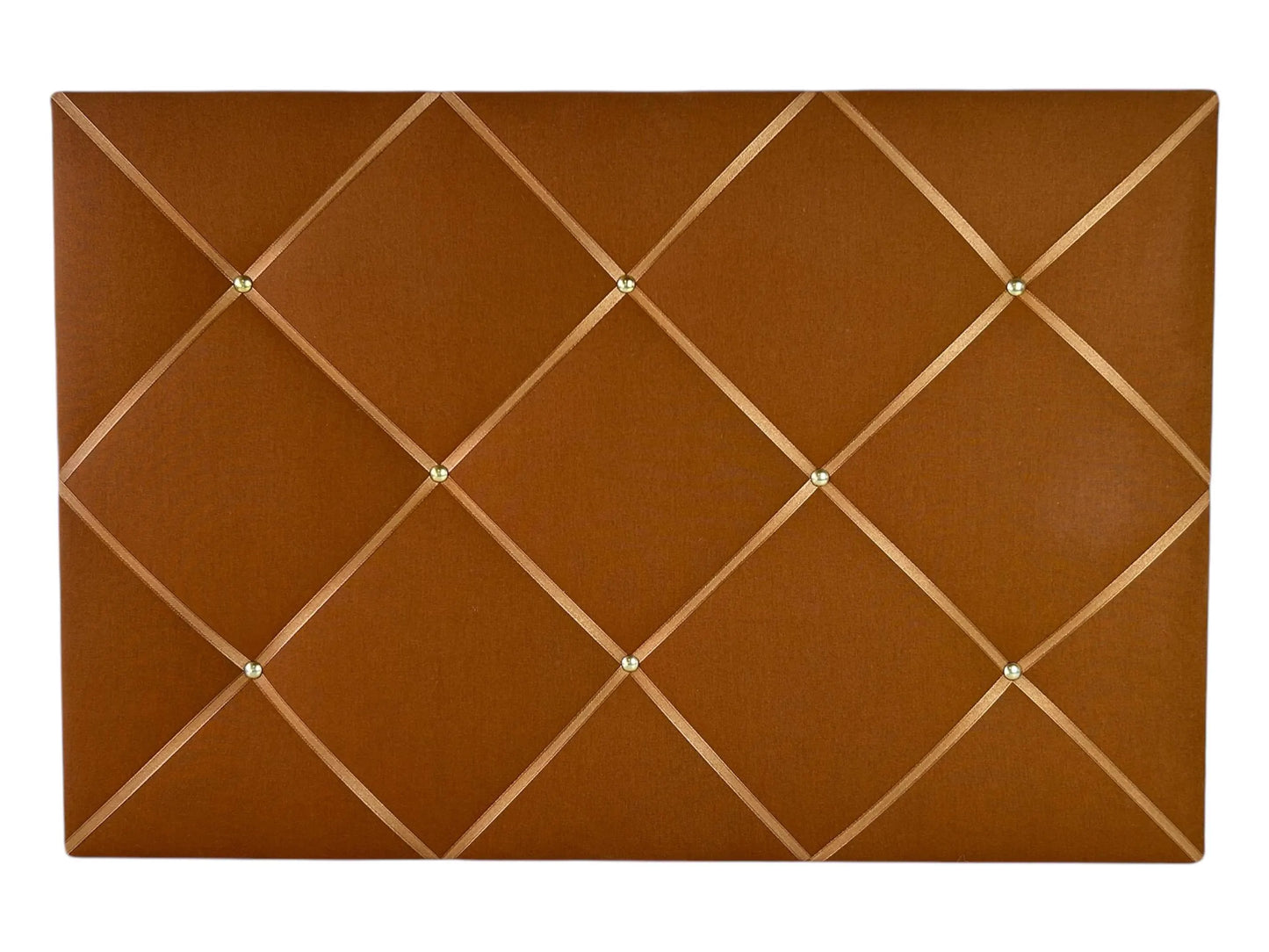Memoboard cognac braun Wunschgröße